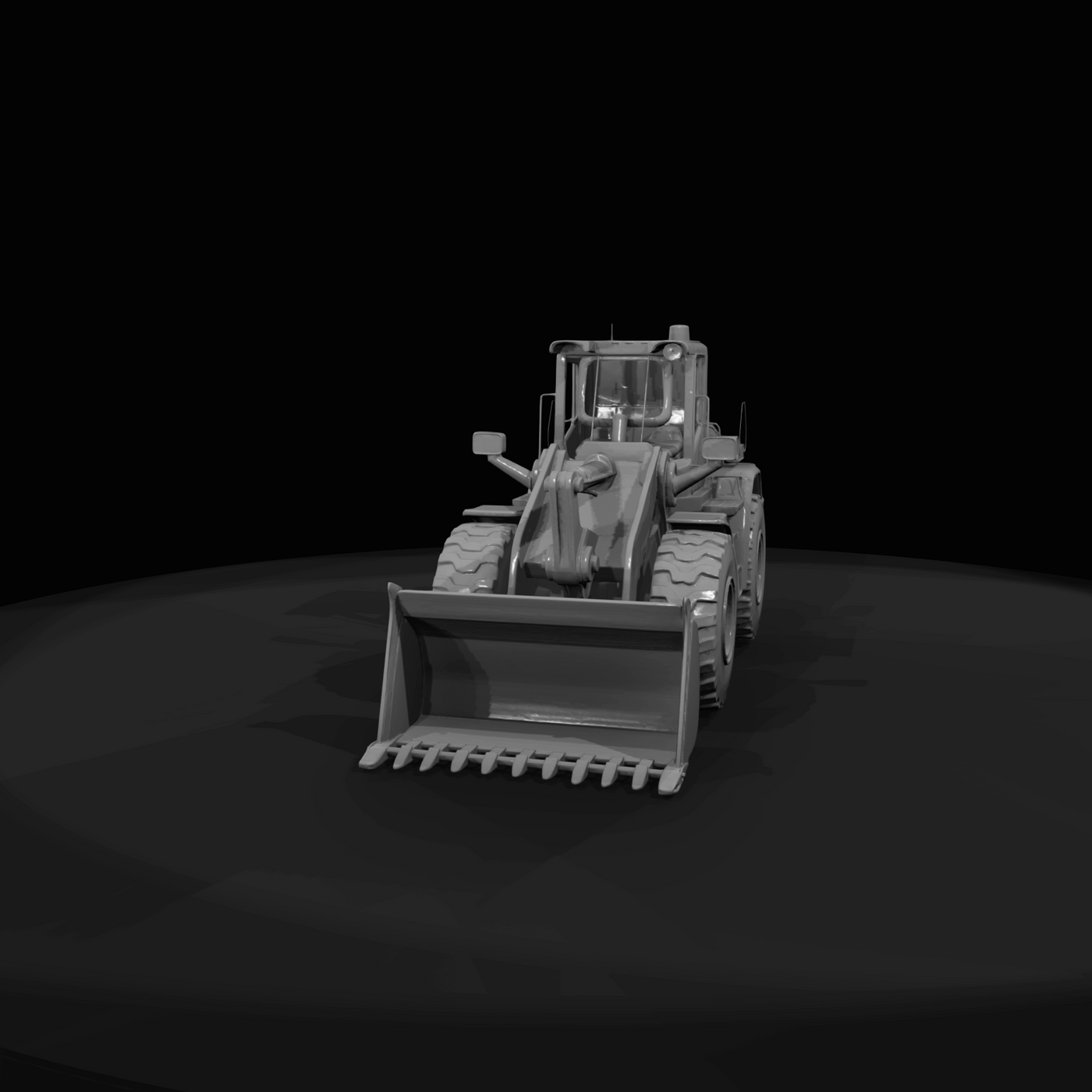 Liebherr L 542 Wheel Loader (estimated)