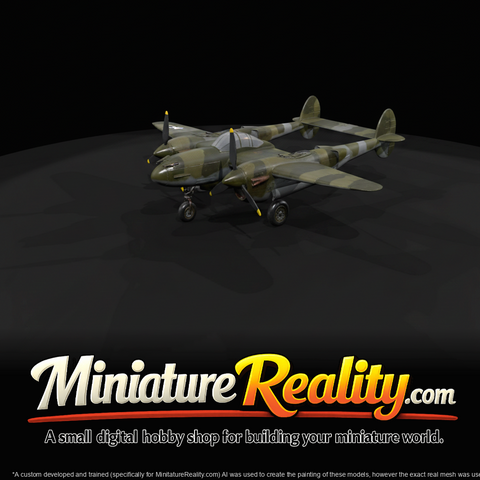 Lockheed P 38D Lightning