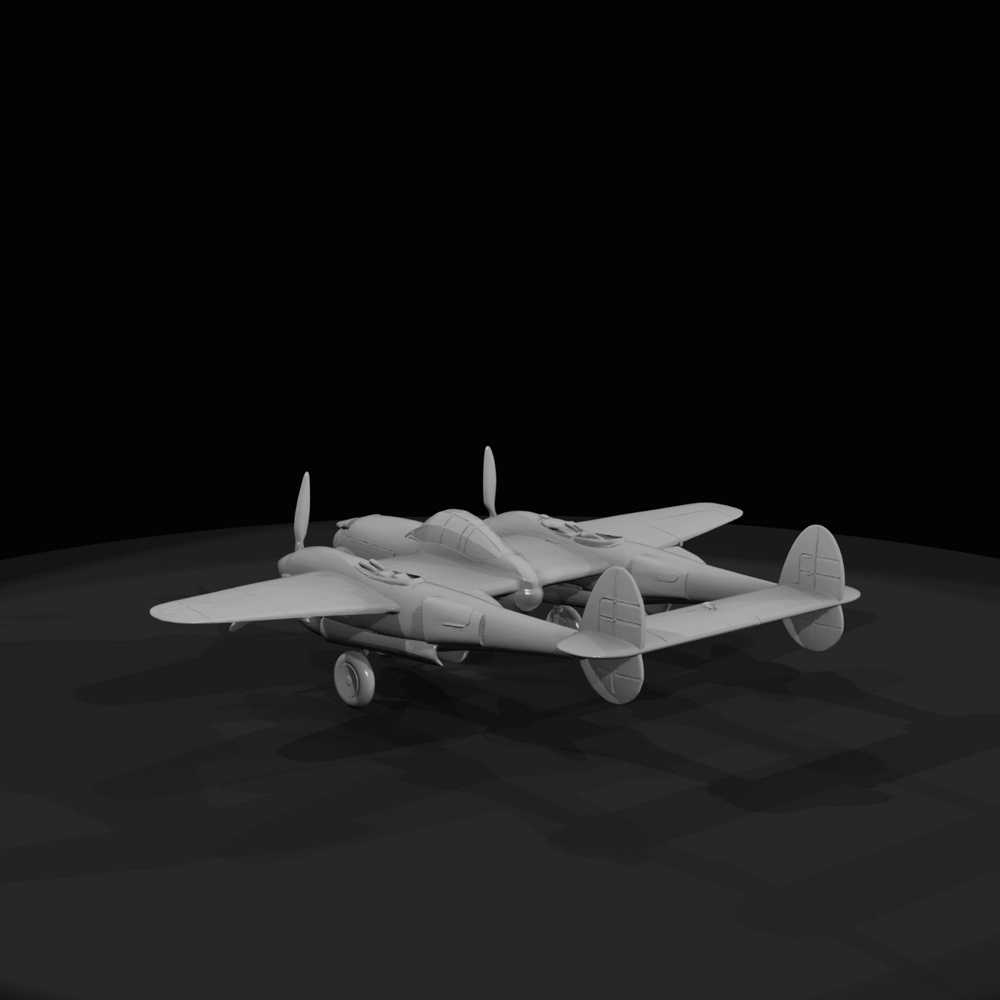 Lockheed P 38D Lightning (estimated)