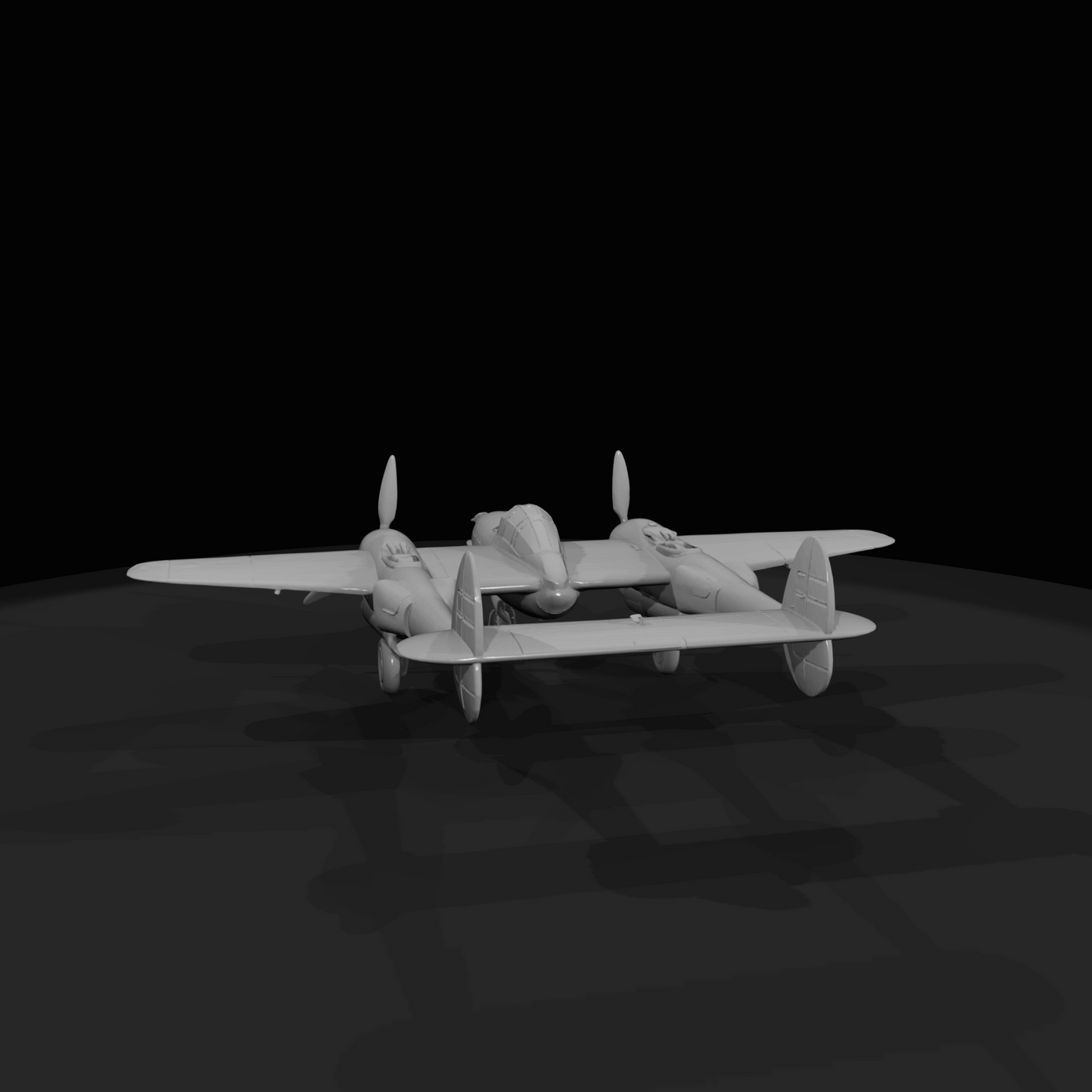Lockheed P 38D Lightning (estimated)