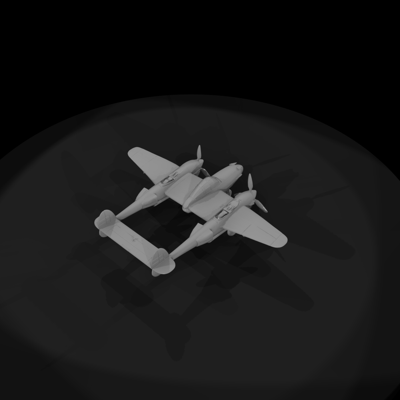Lockheed P 38D Lightning
