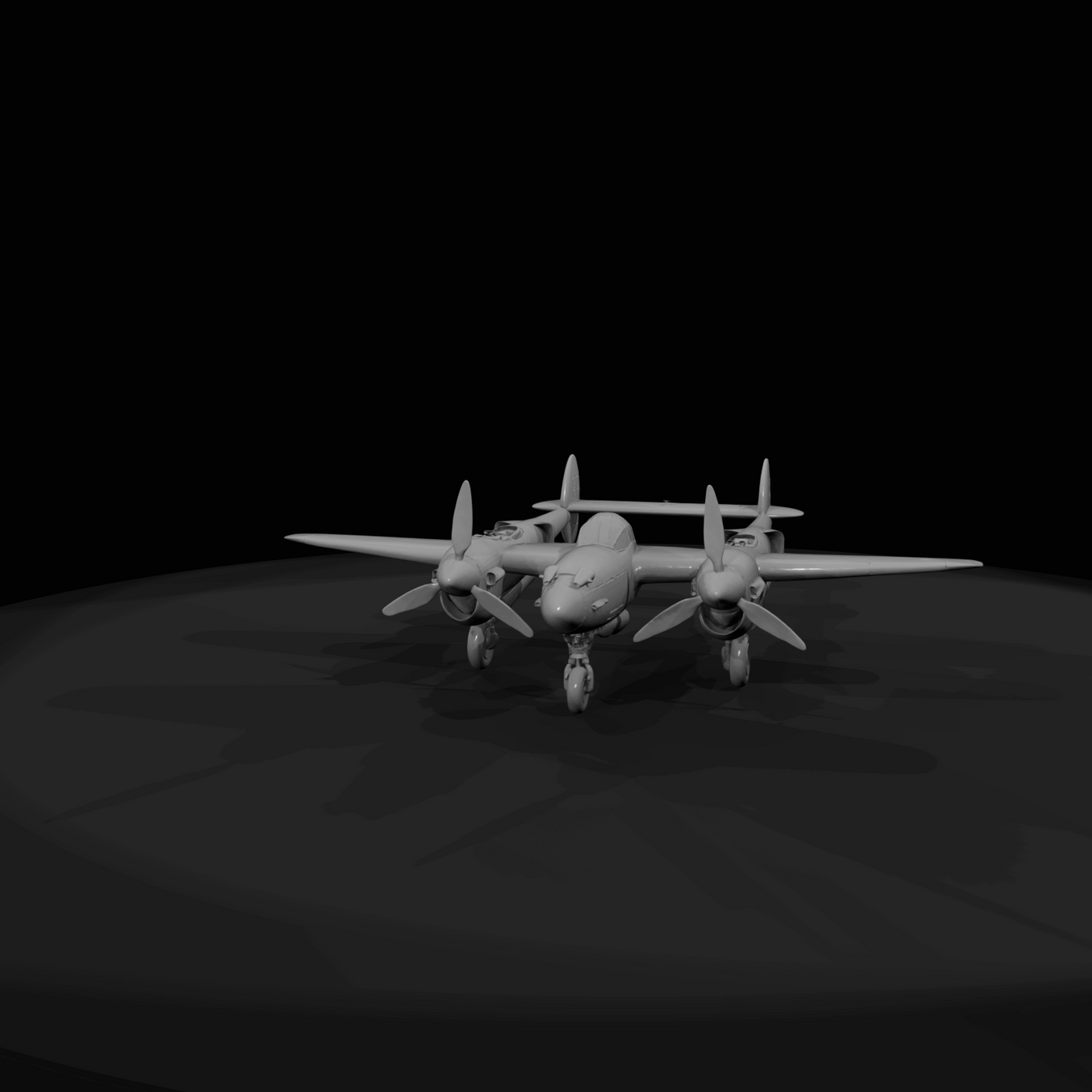 Lockheed P 38D Lightning (estimated)