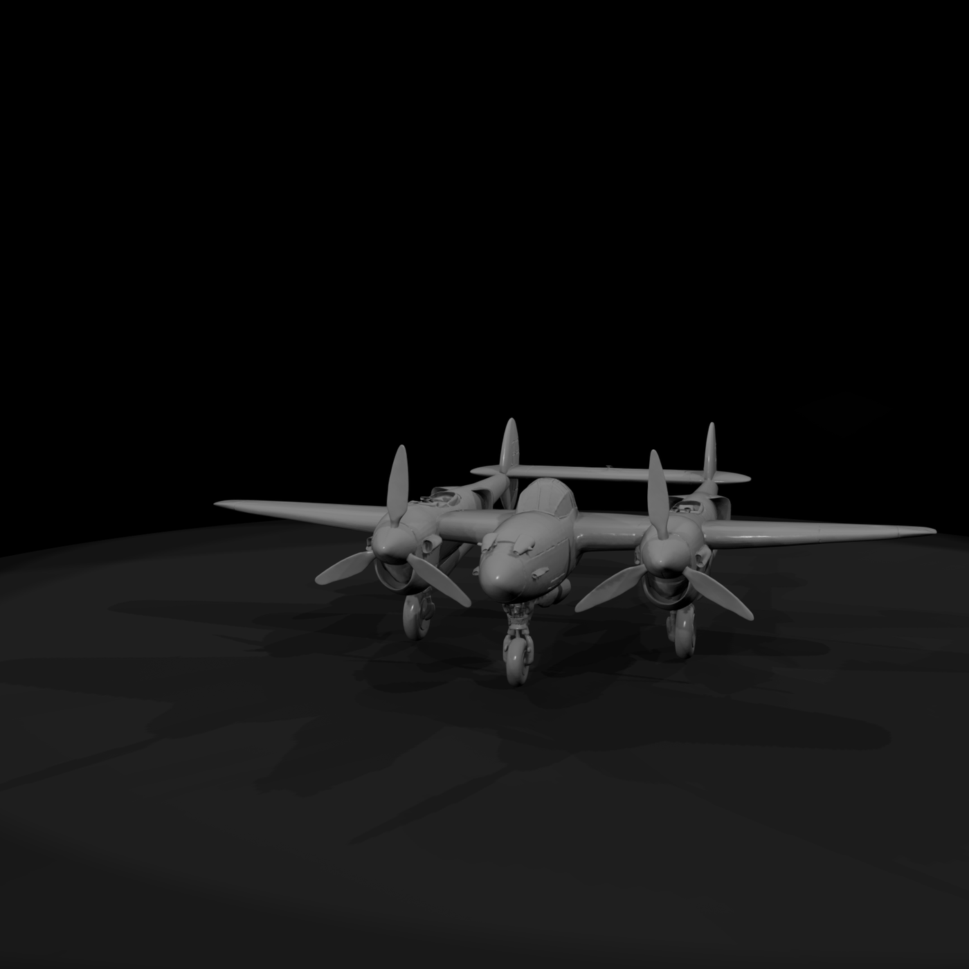 Lockheed P 38D Lightning