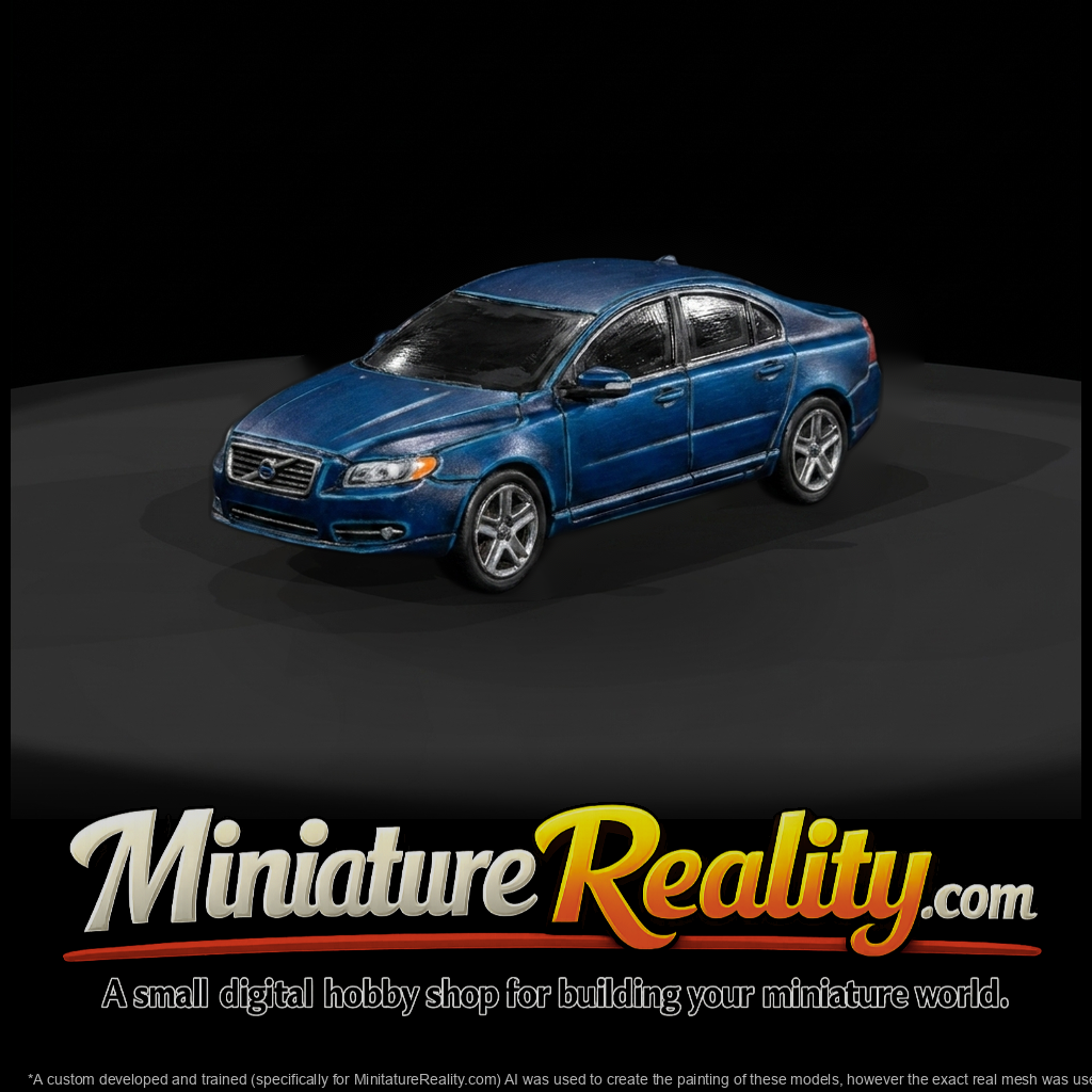 Luxury Sedan 1:87 HO for Dioramas & Model Railways