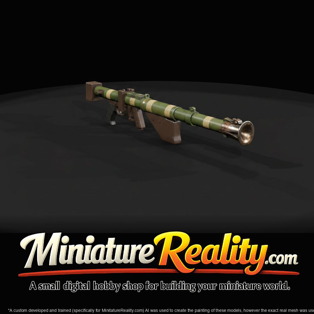 M1A1 Bazooka Anti Tank Rocket Launcher (1940s)