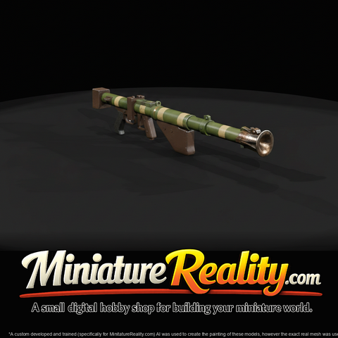 M1A1 Bazooka Anti Tank Rocket Launcher (1940s)