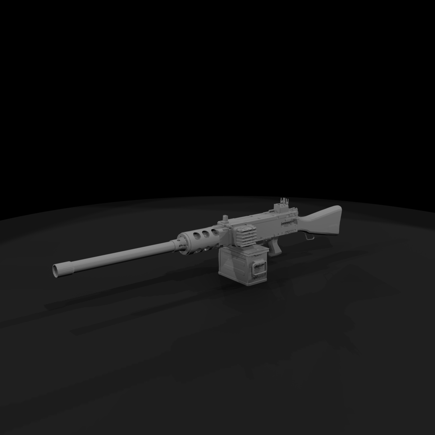M2 Browning 50 cal machine gun