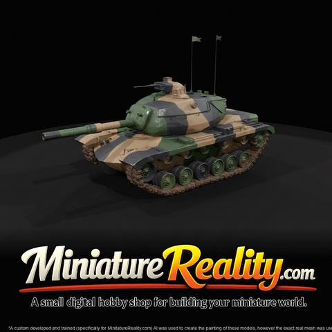 M48A5 Patton II Tank (1950s)