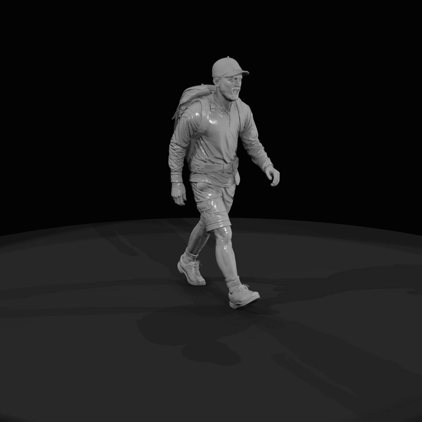 Modern Hiker Figure (2020s) — Hiker