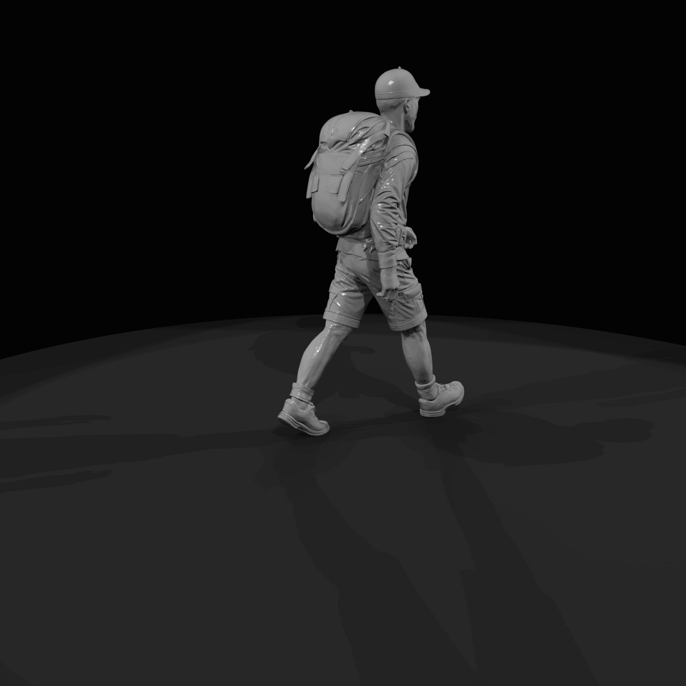 Modern Hiker Figure (2020s) — Hiker