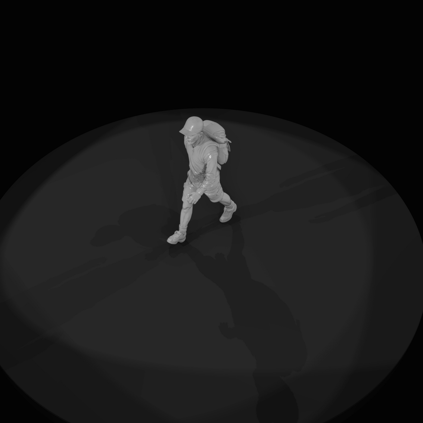 Modern Hiker Figure (2020s) — Hiker
