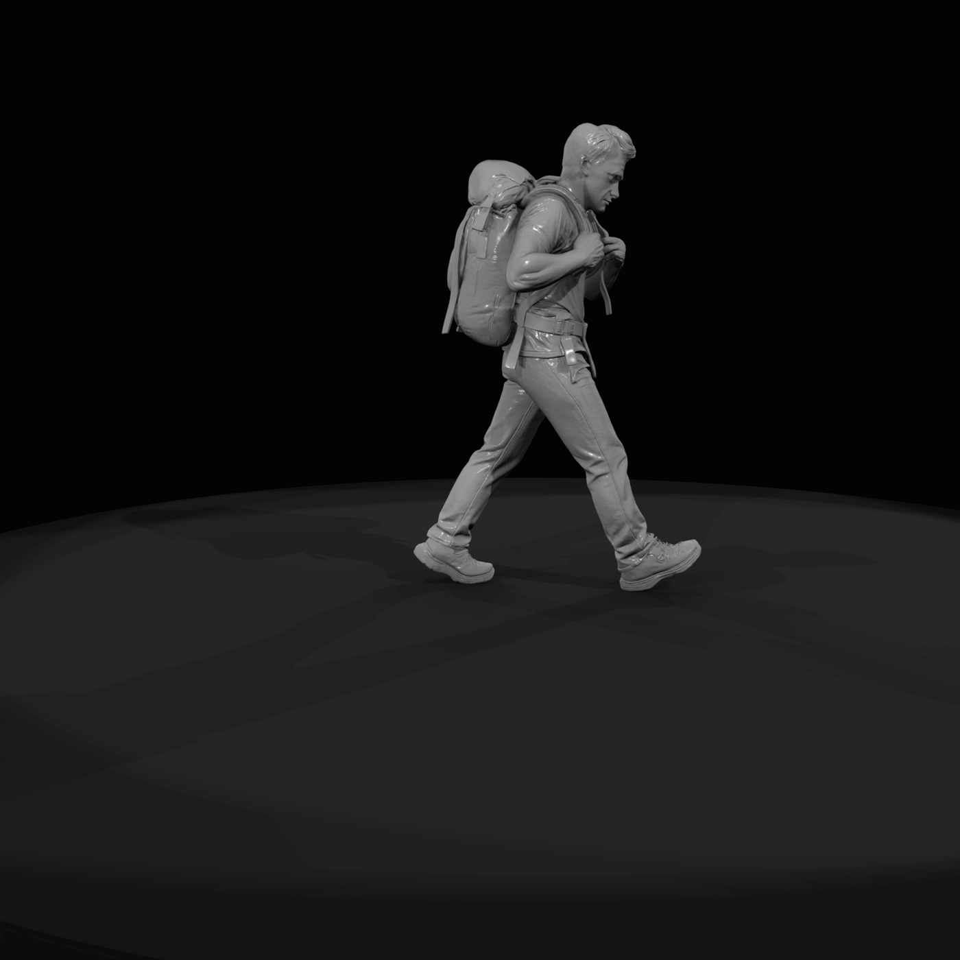 Modern Hiker Figure (2020s) — Hiker