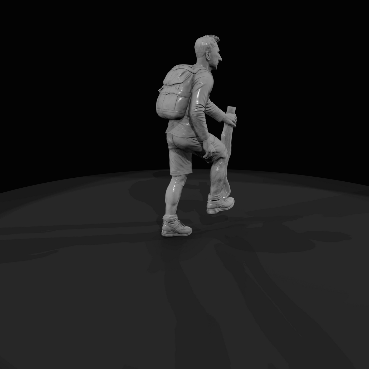Modern Hiker Figure (2020s) — Hiker