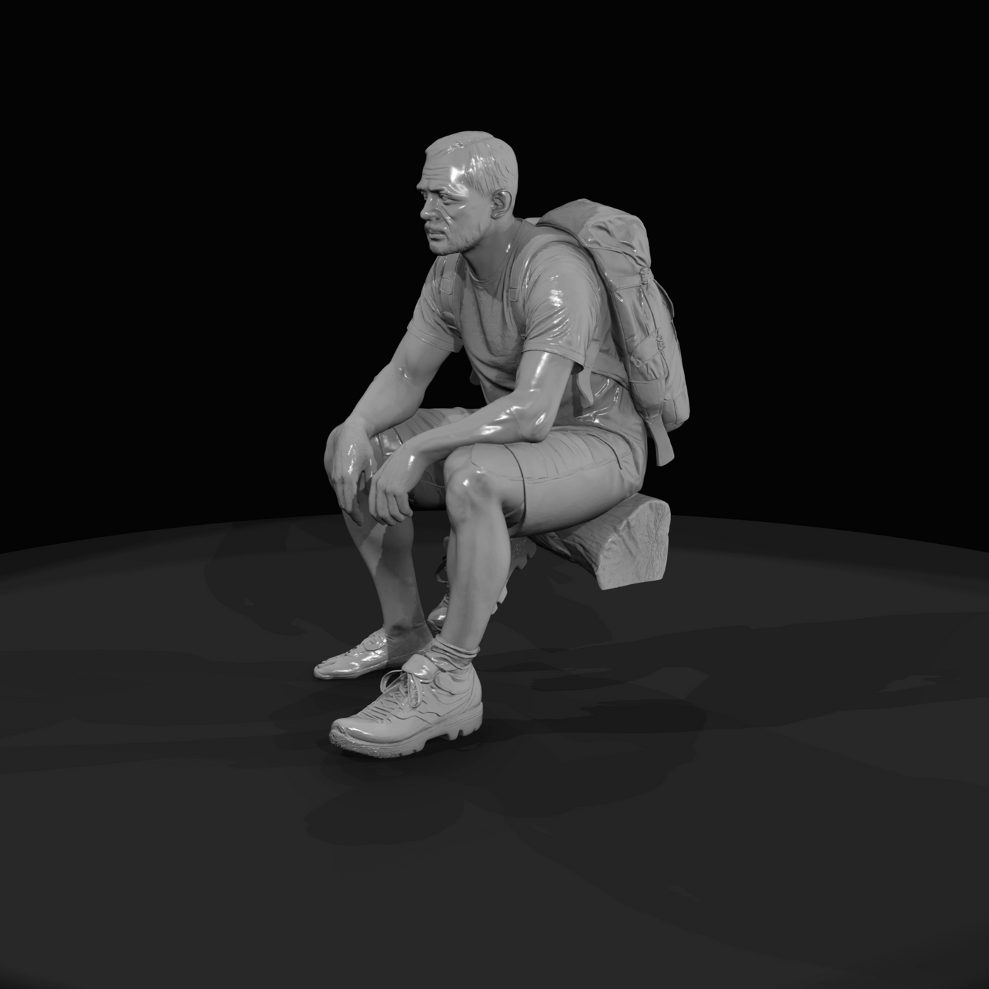 Modern Hiker Figure (2020s) — Hiker