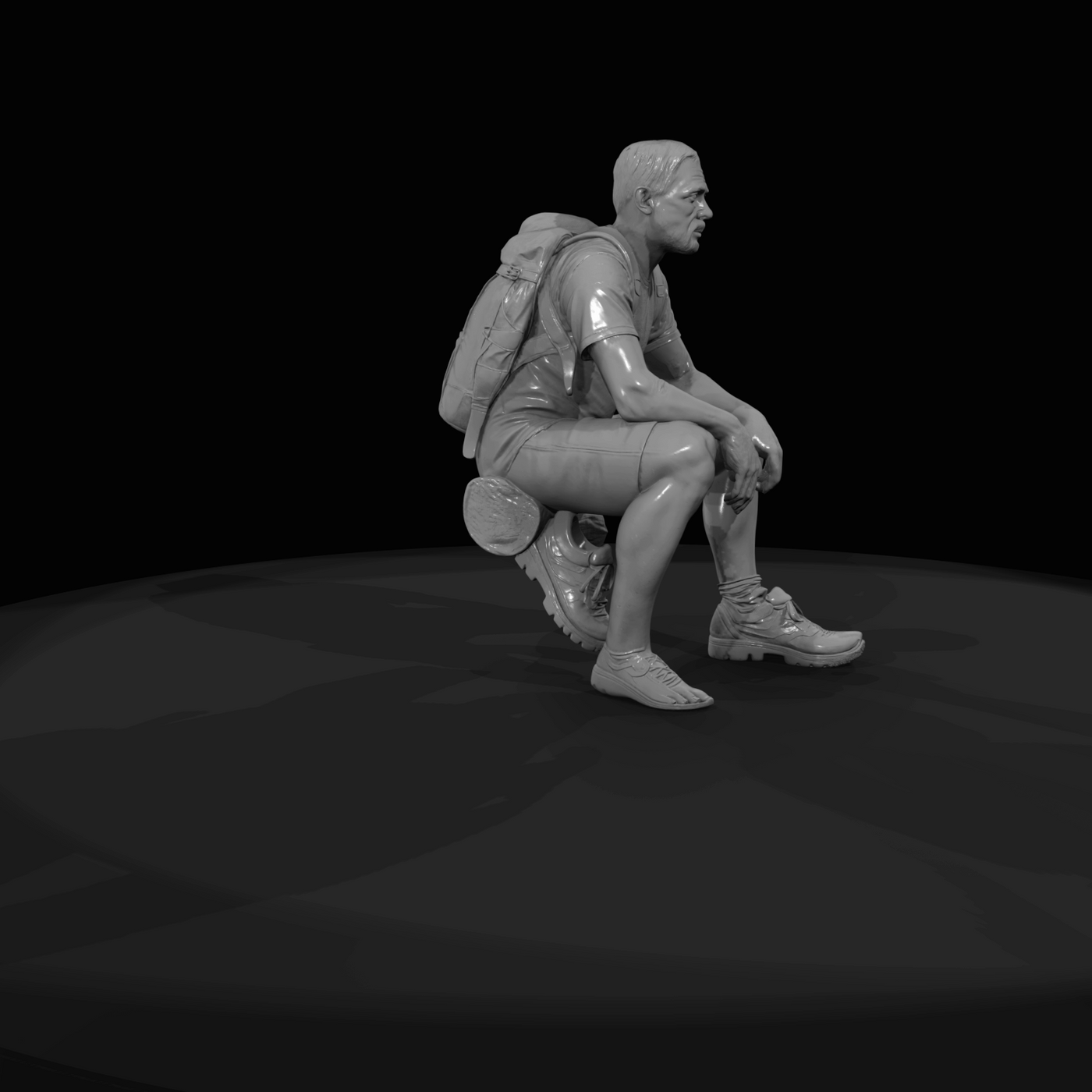 Modern Hiker Figure (2020s) — Hiker