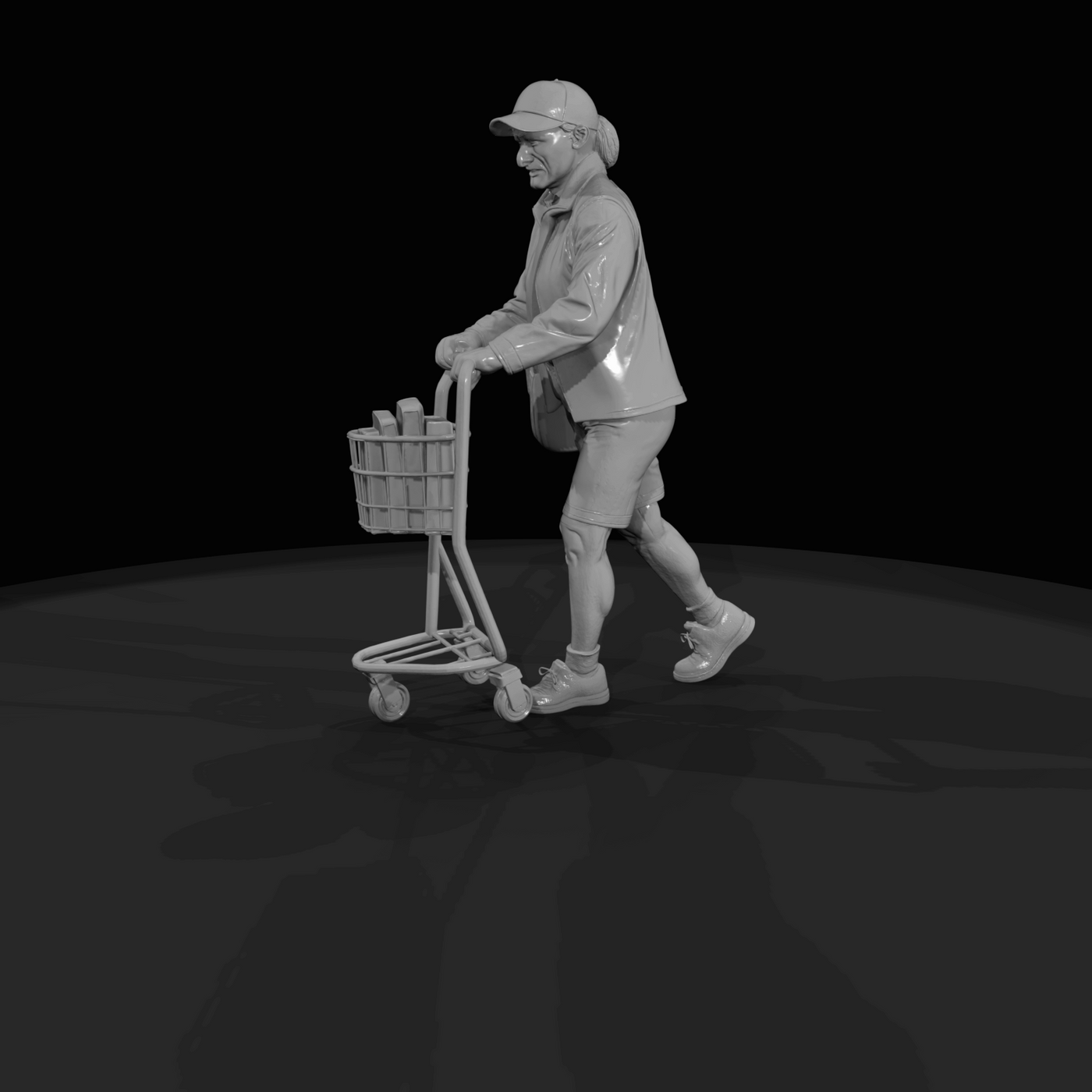 MODERN DELIVERY PEOPLE Postal worker