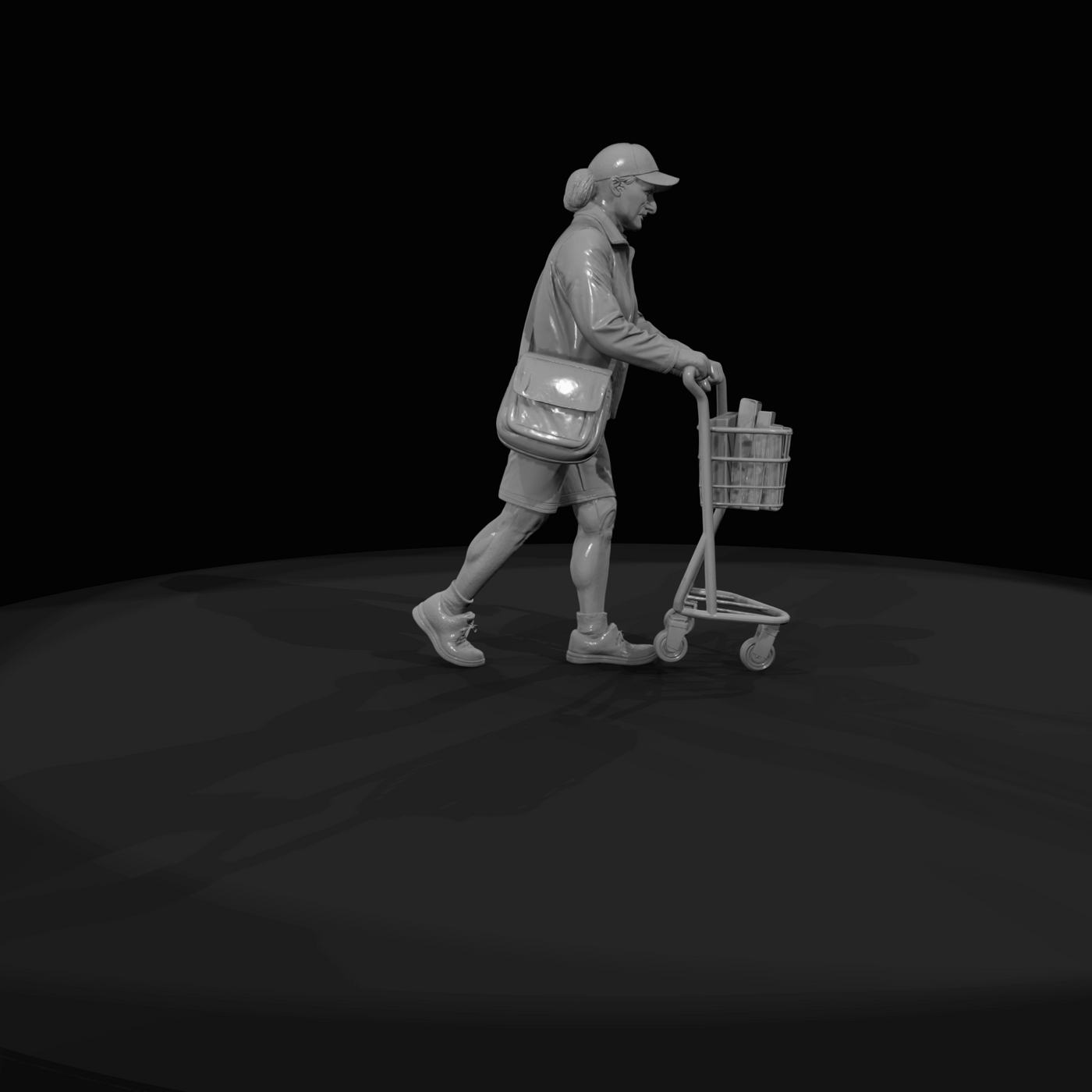 MODERN DELIVERY PEOPLE Postal worker