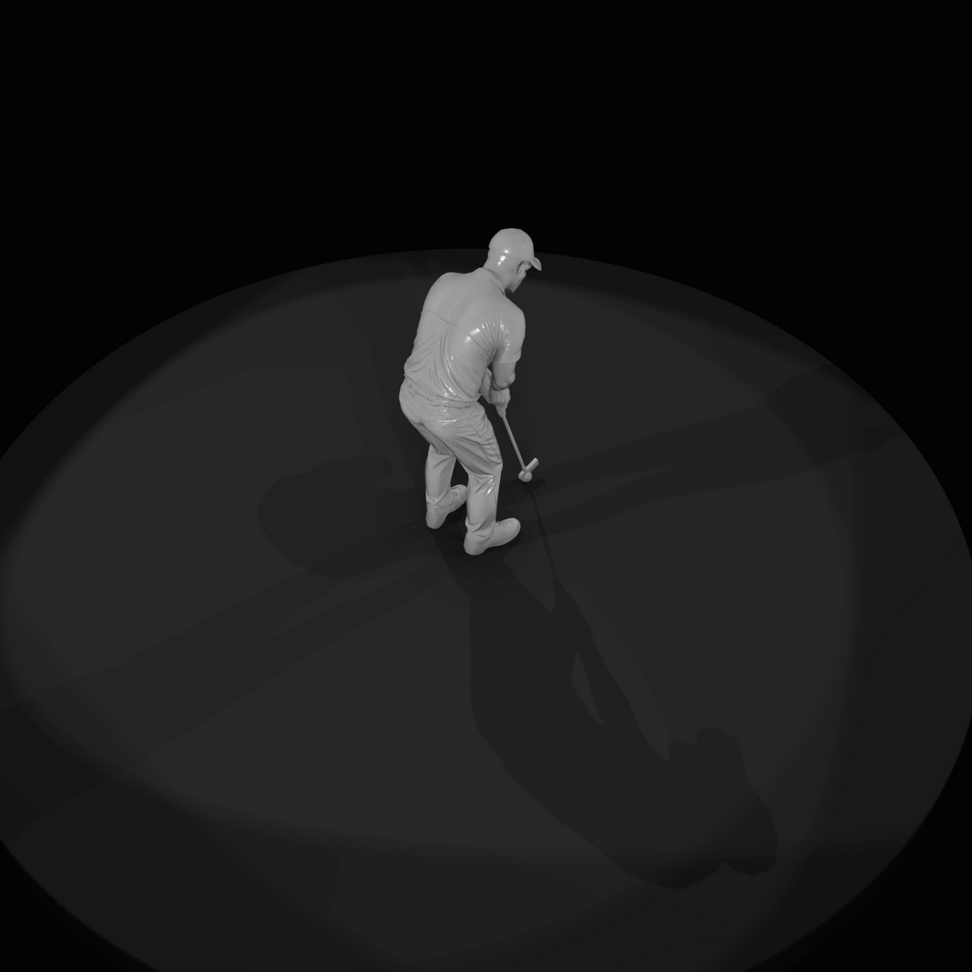 Golfer Figure (estimated) — 10