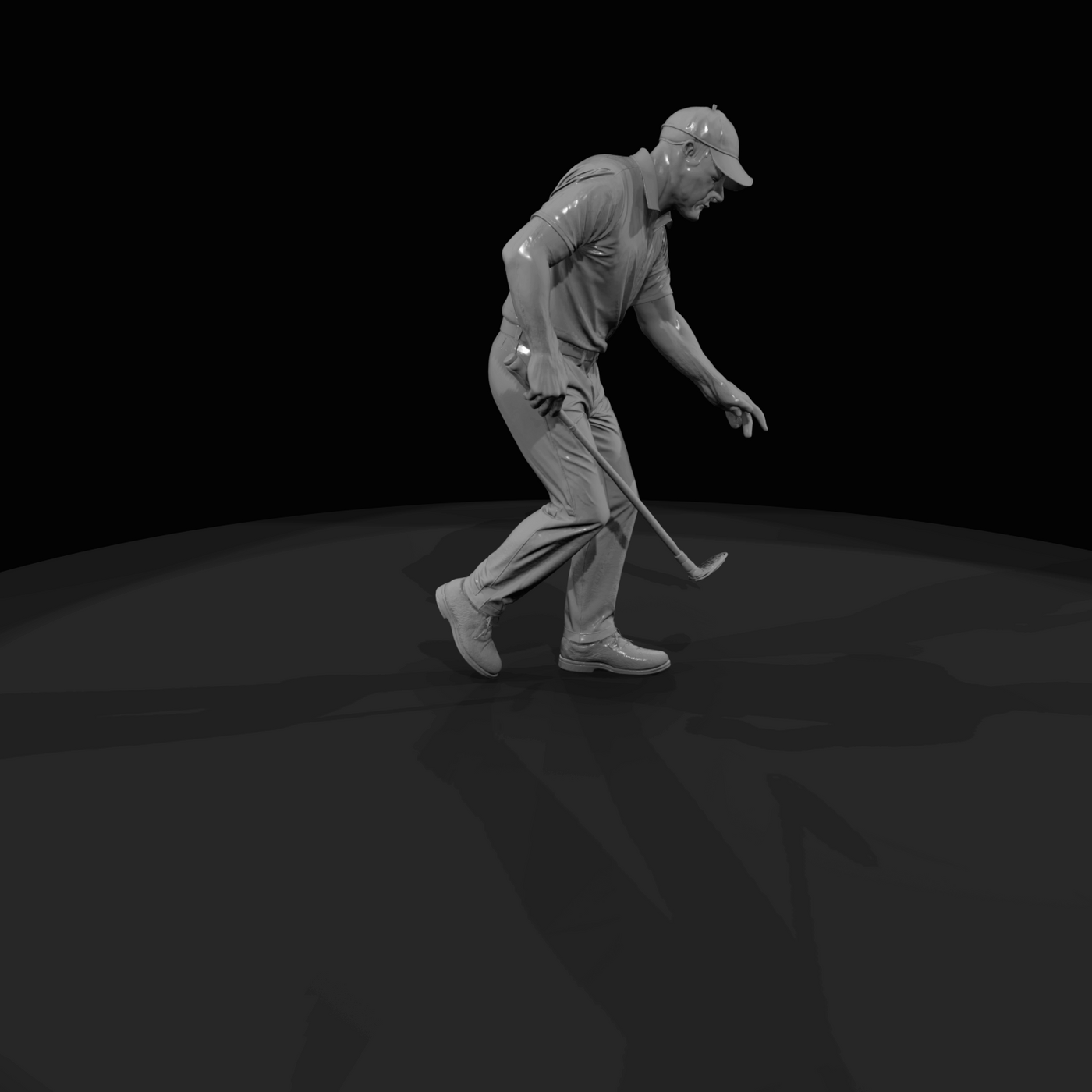 Golfer Figure (estimated)