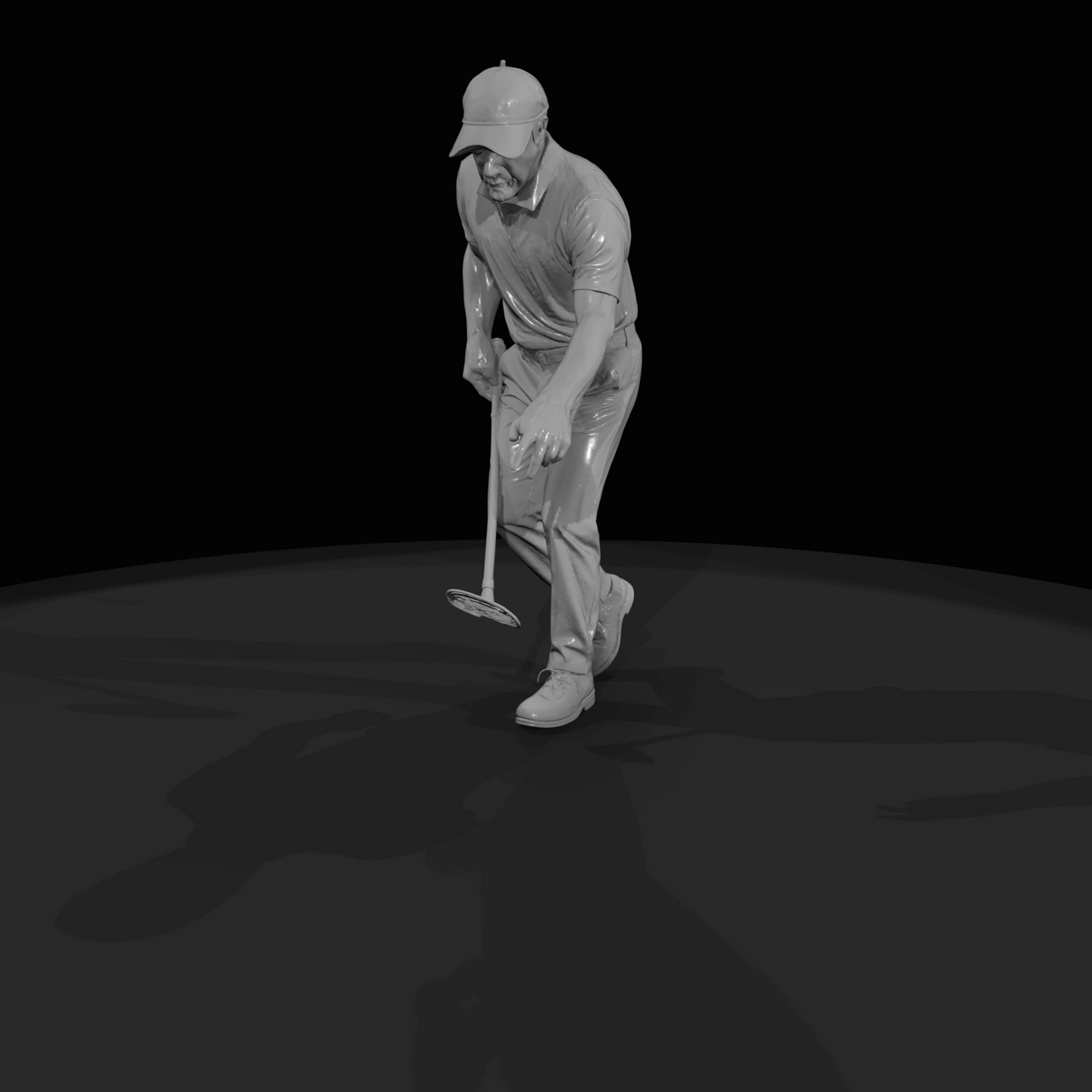 Golfer Figure (estimated)