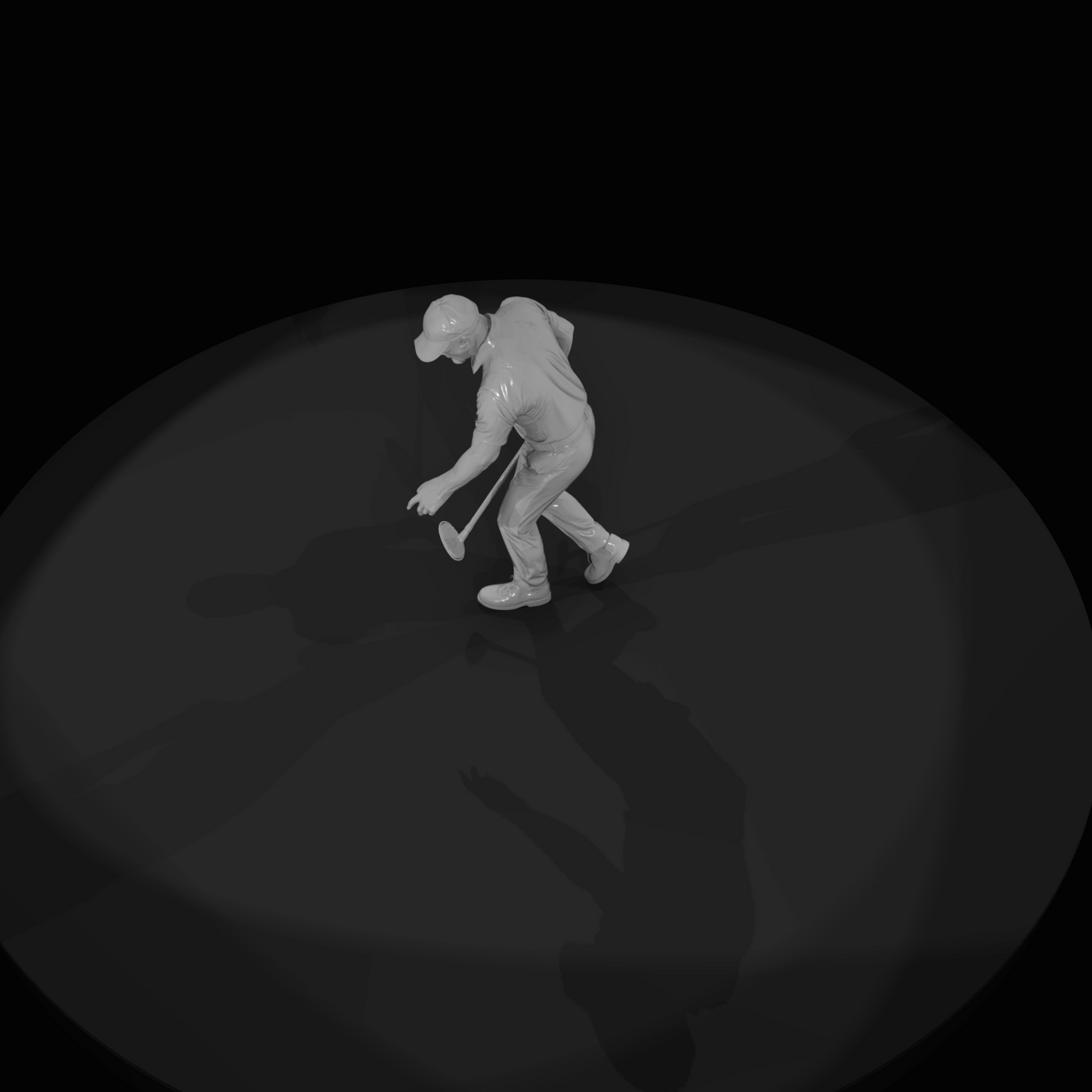 Golfer Figure (estimated)