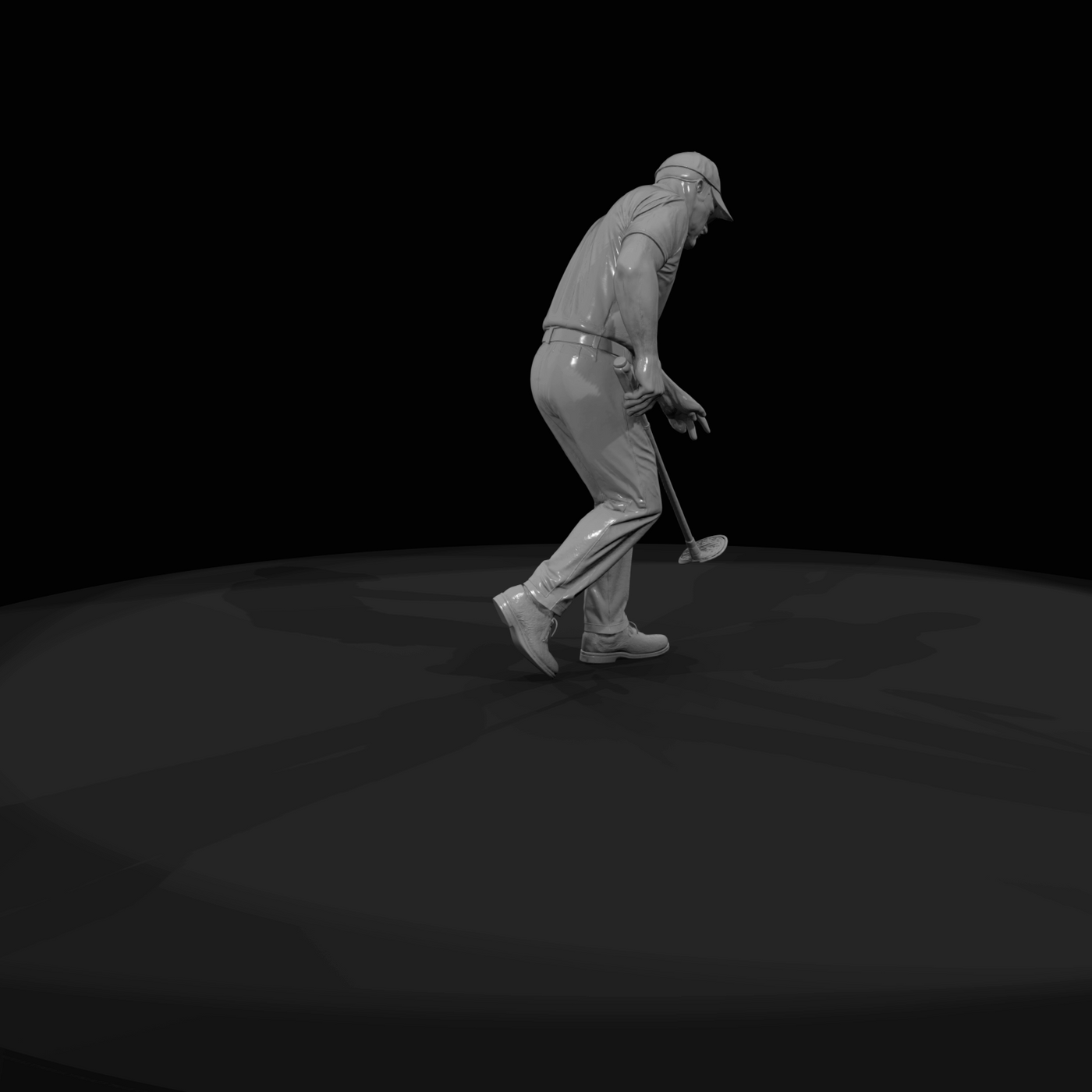 Golfer Figure (estimated)
