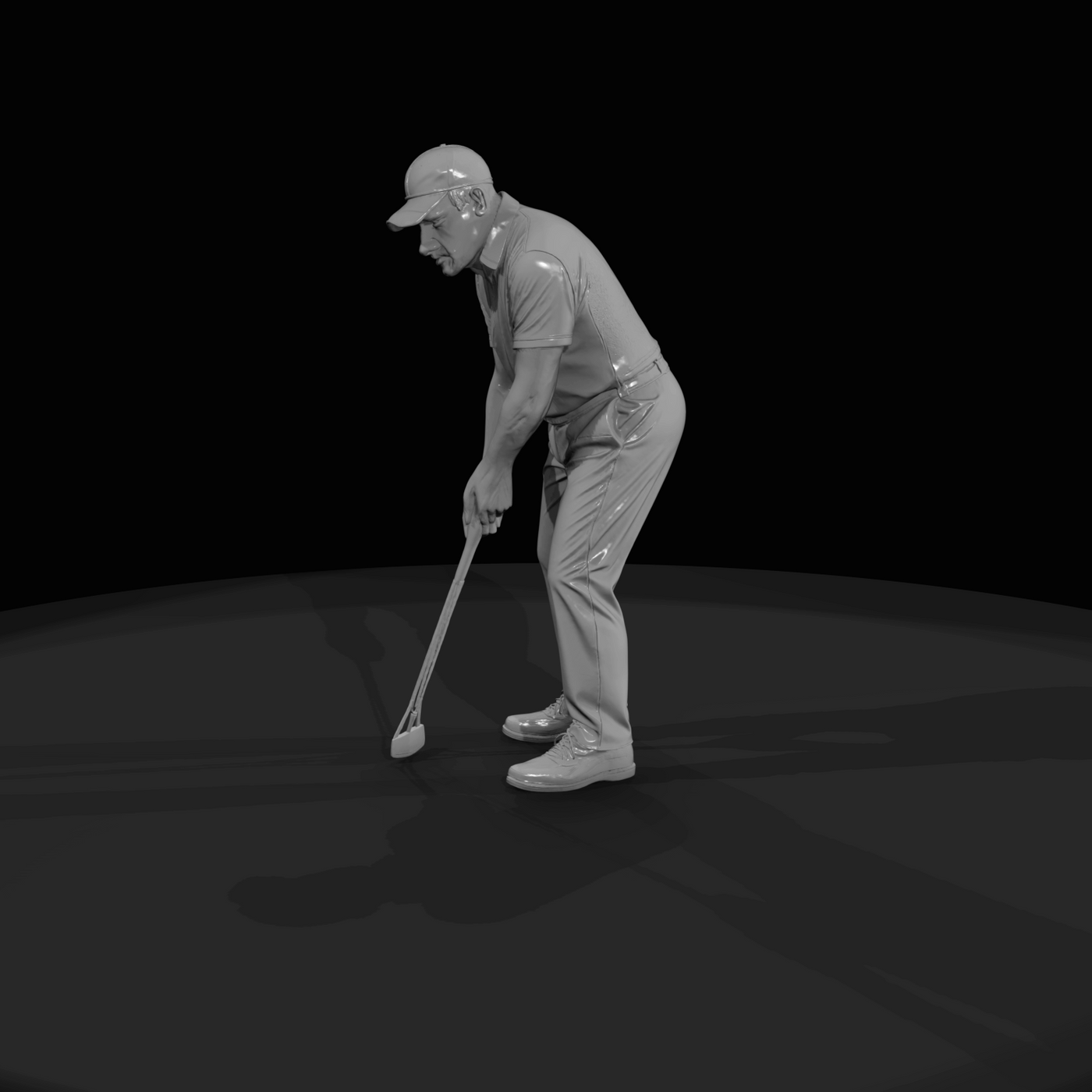 Golfer Figure (estimated)