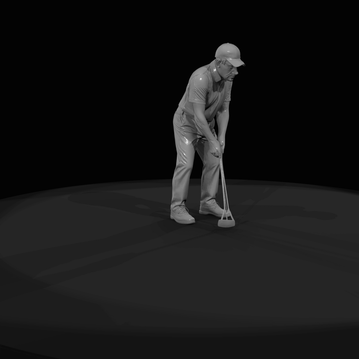 Golfer Figure (estimated)
