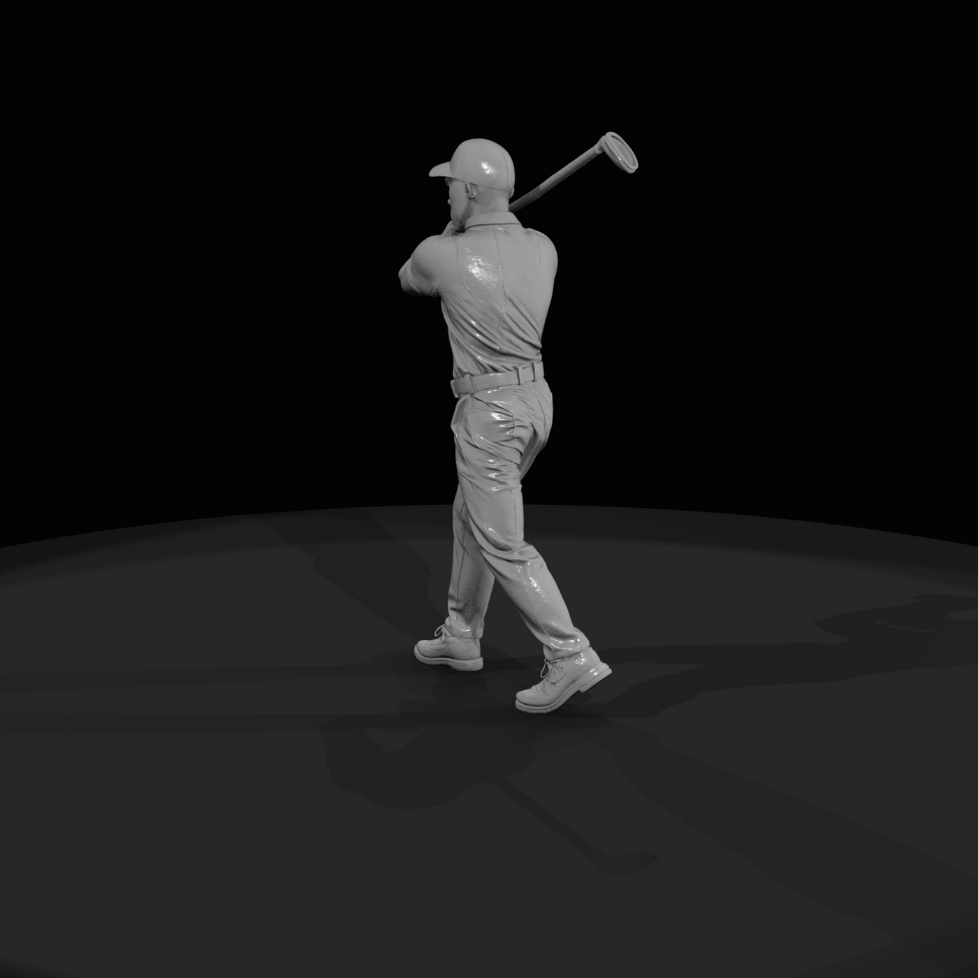 Golfer Figure (estimated) — 3