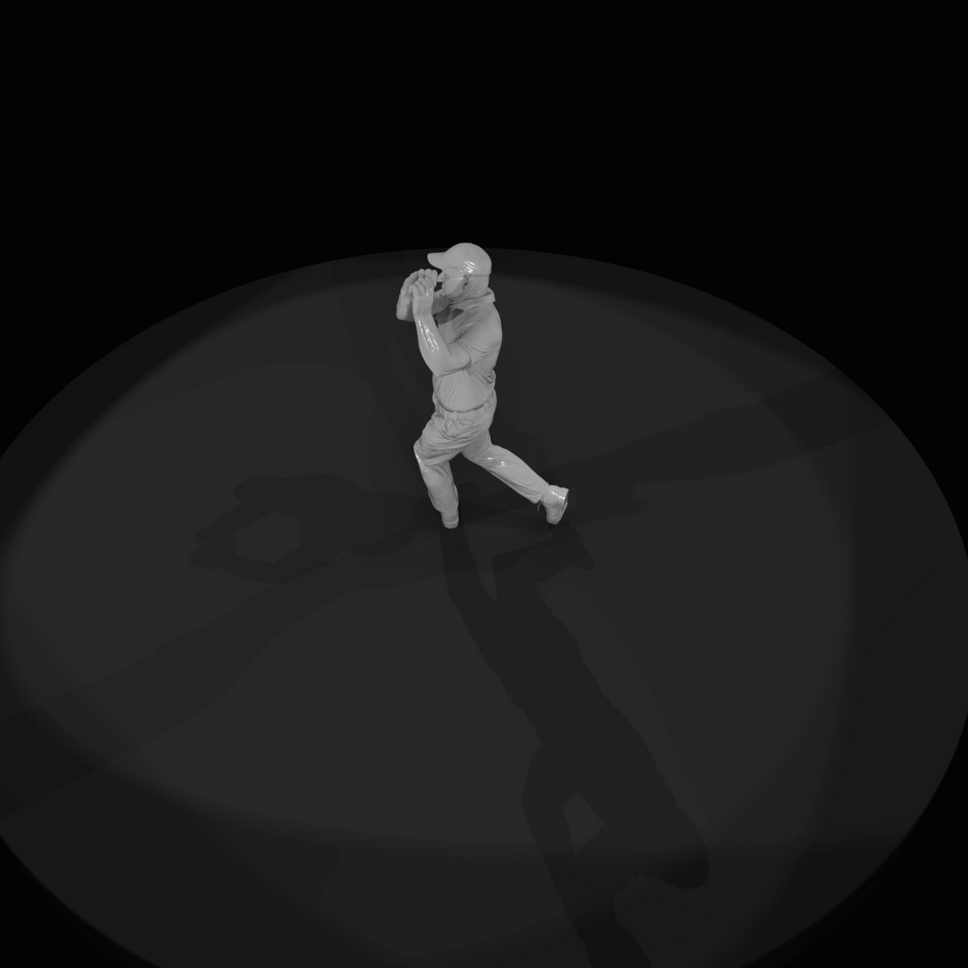 Golfer Figure (estimated)