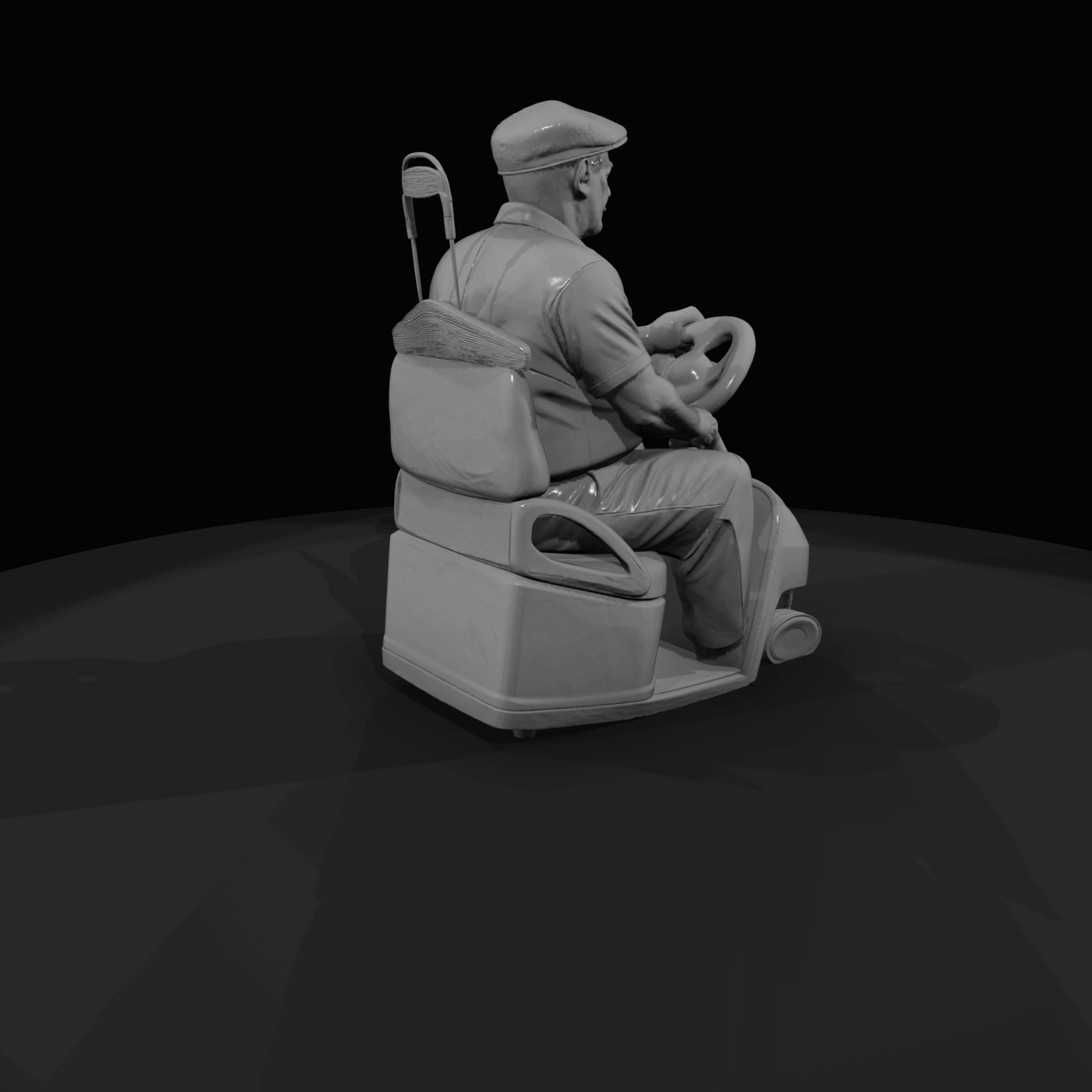 Golfer Figure (estimated) — 8
