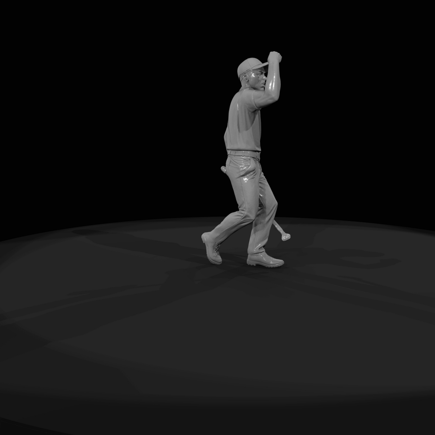 Golfer Figure (estimated) — 9