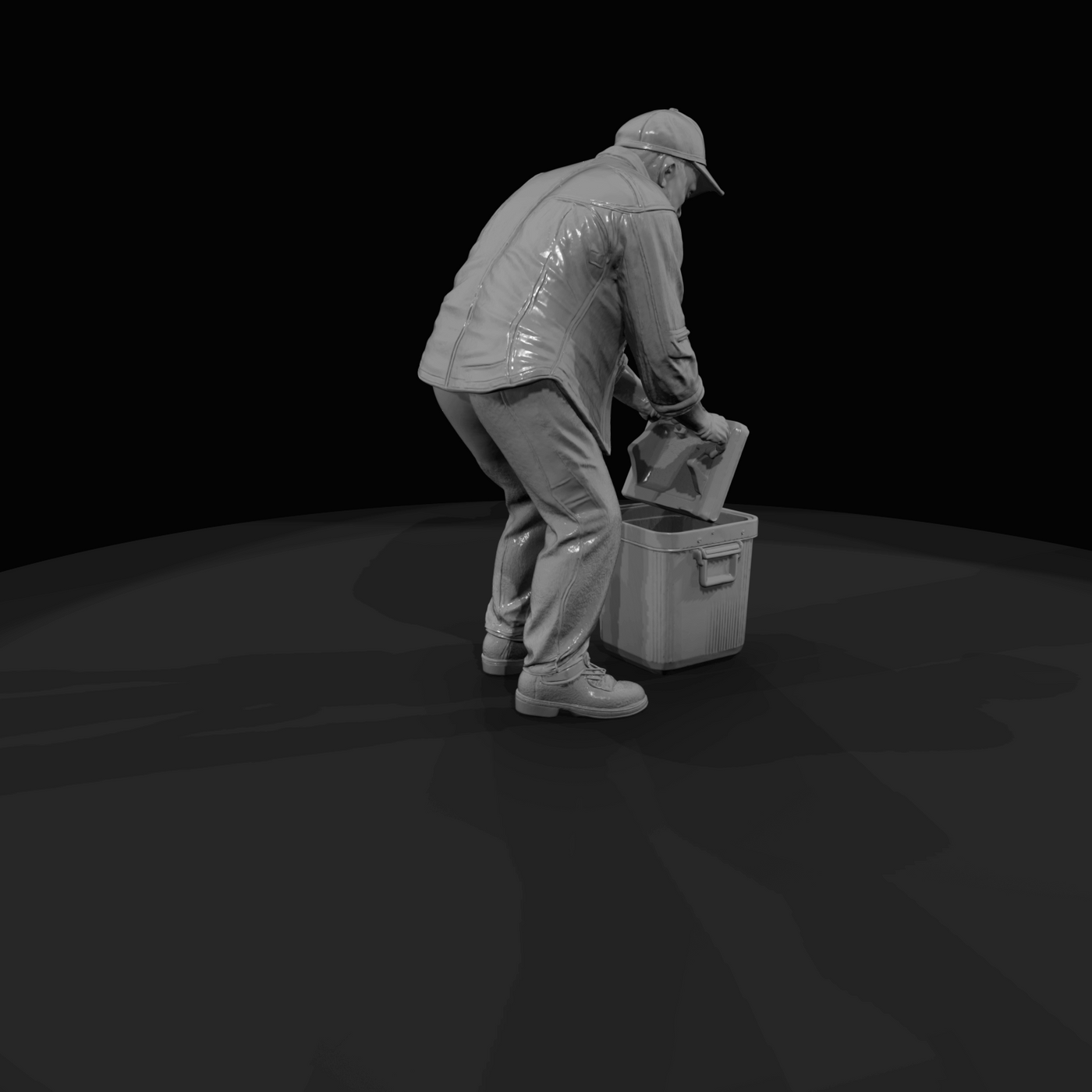 Modern Men Fishing Fisherman (2010s-2020s)