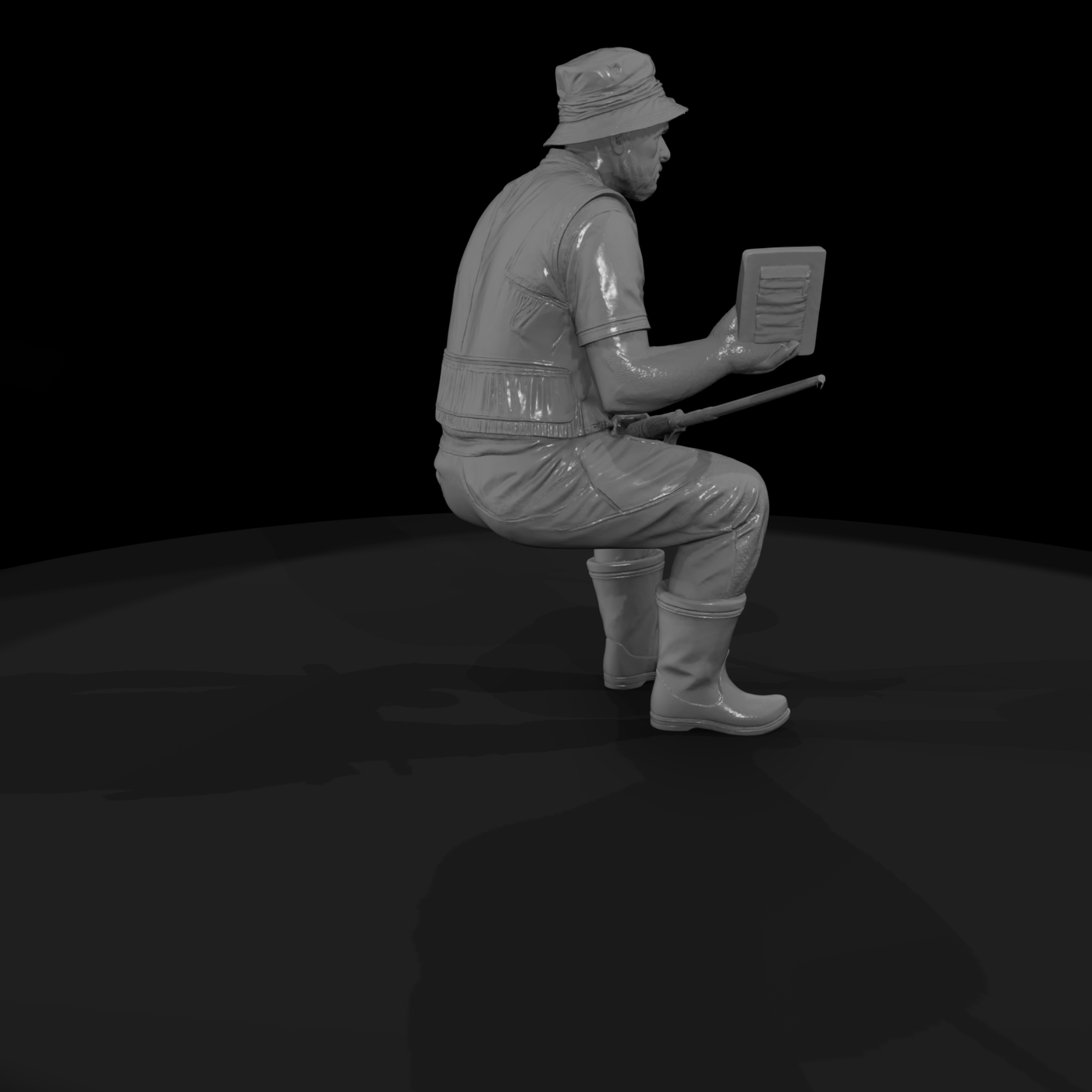 MODERN MEN FISHING Fisherman