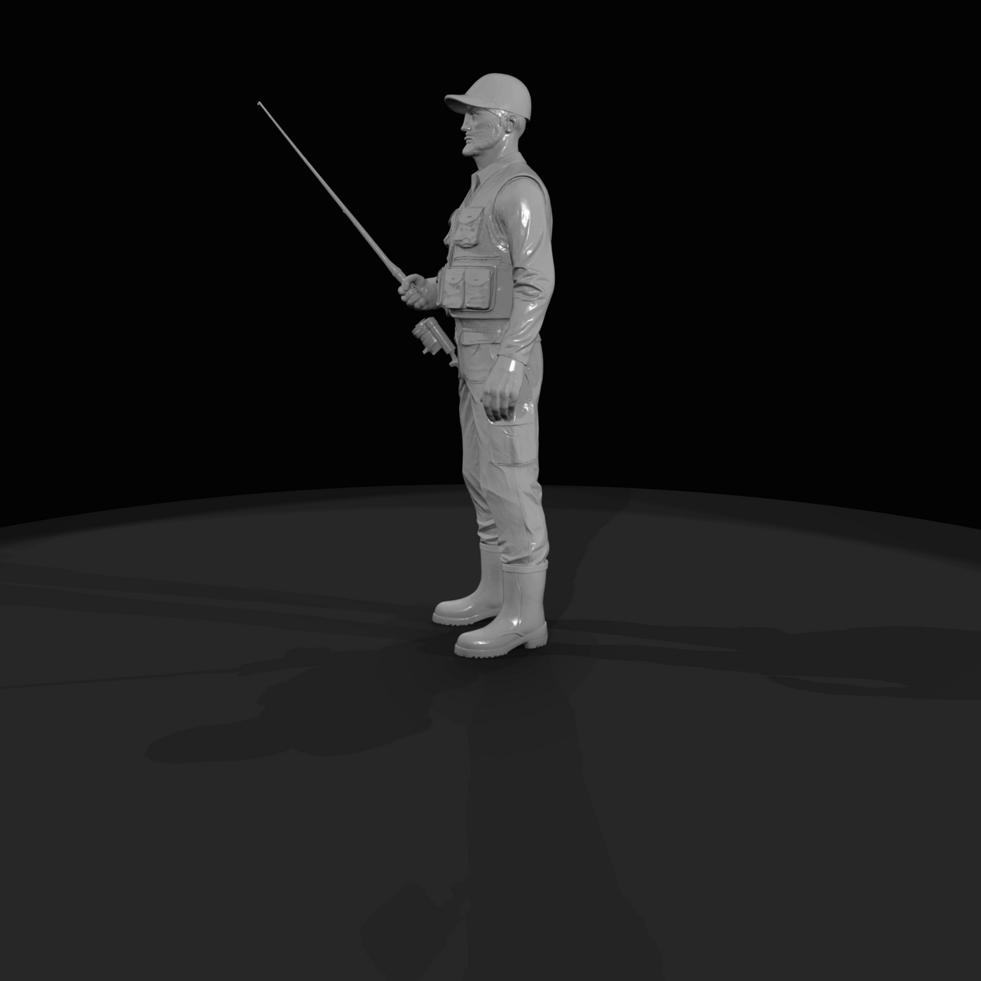 MODERN MEN FISHING Fly‑fisher (estimated)