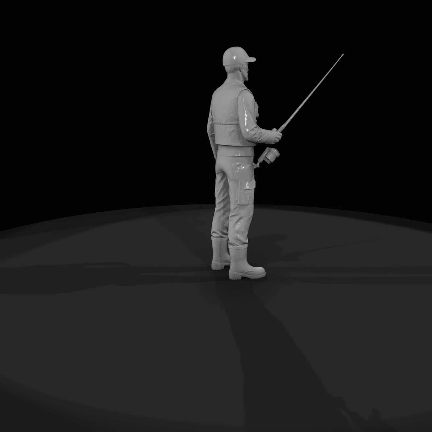 MODERN MEN FISHING Fly‑fisher (estimated)