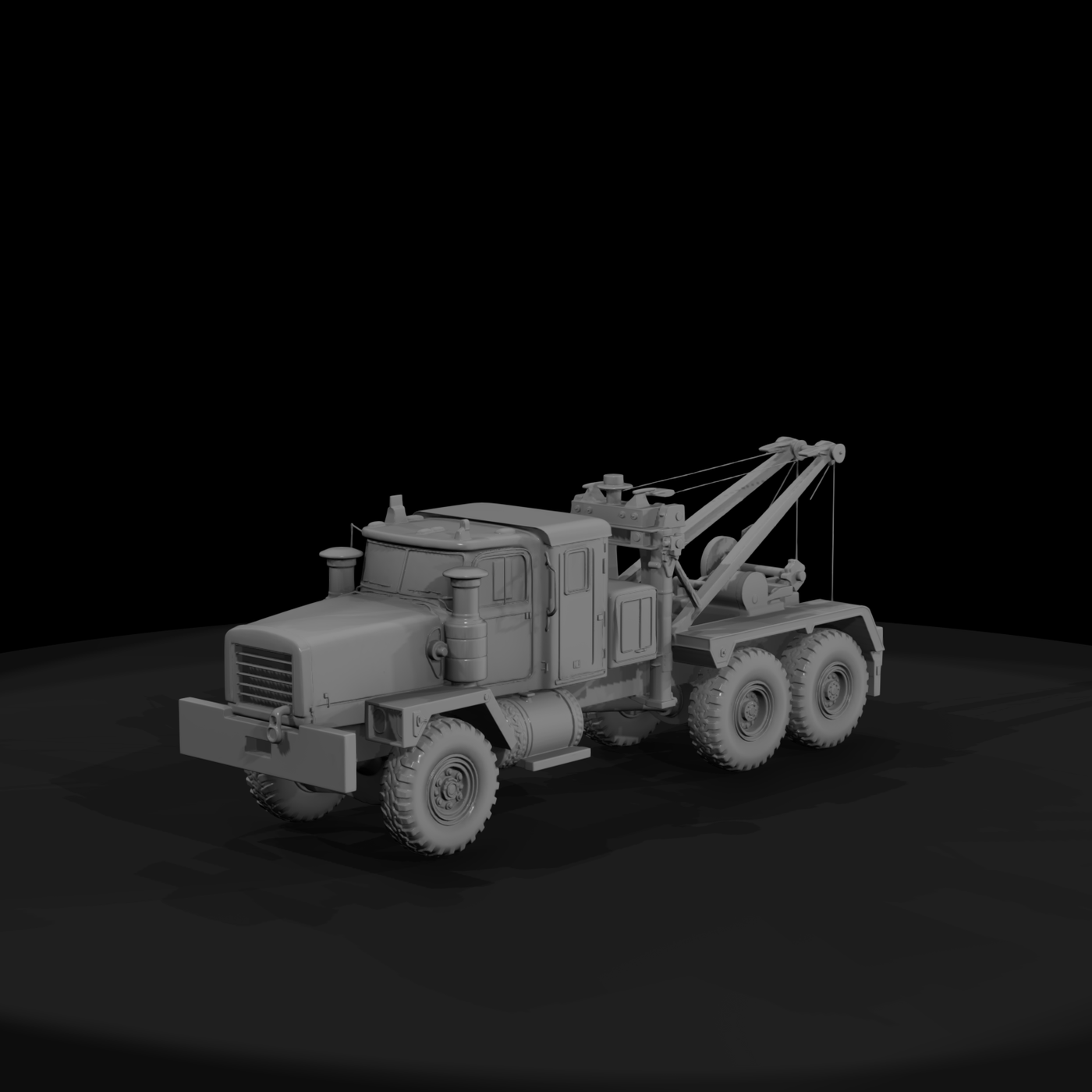 Mack Military Recovery Tow Truck