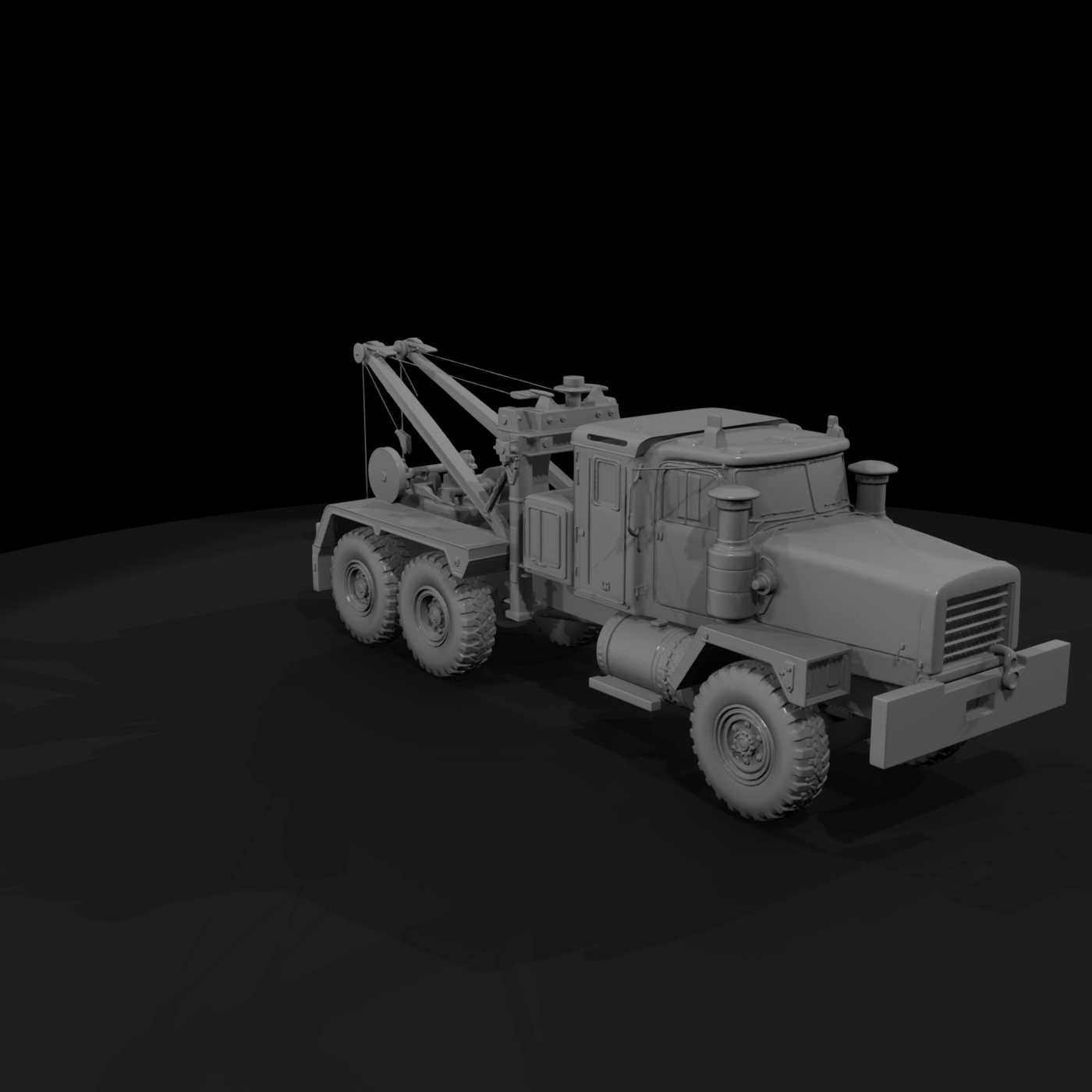 Mack Military Recovery Tow Truck