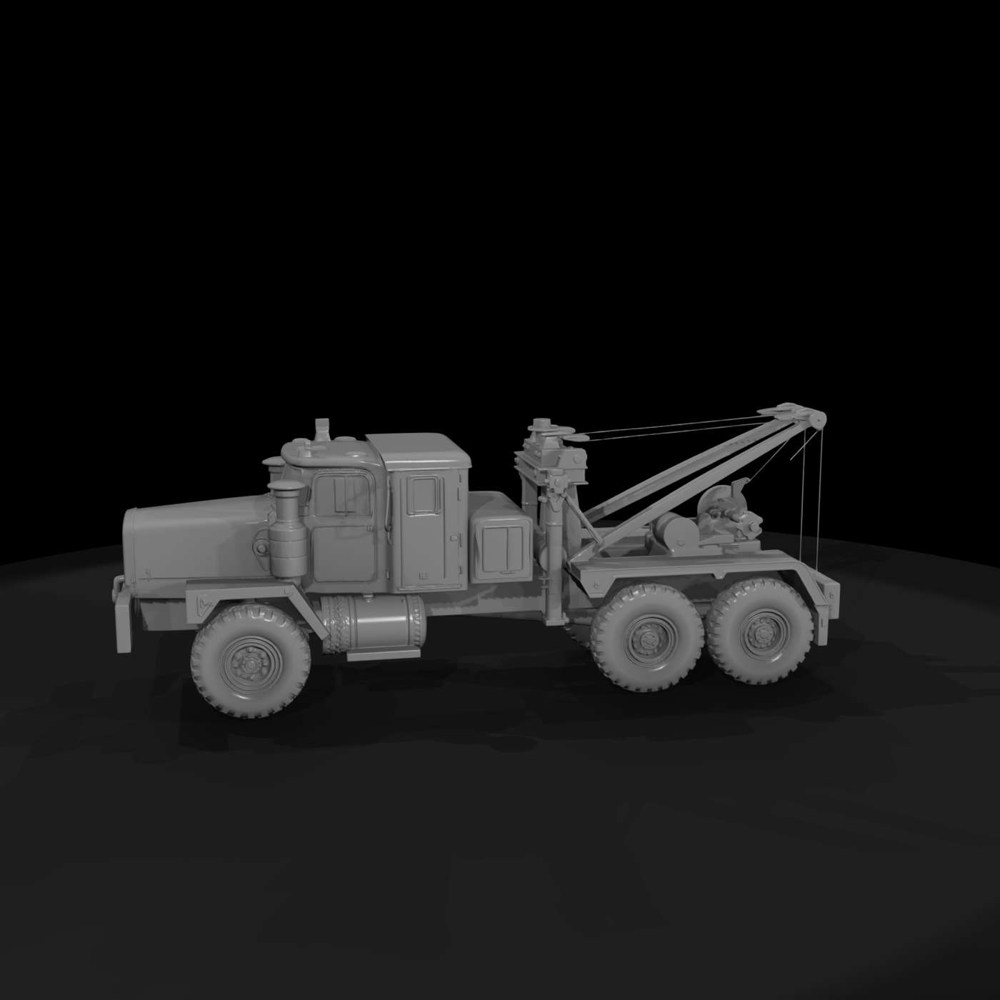 Mack Military Recovery Tow Truck