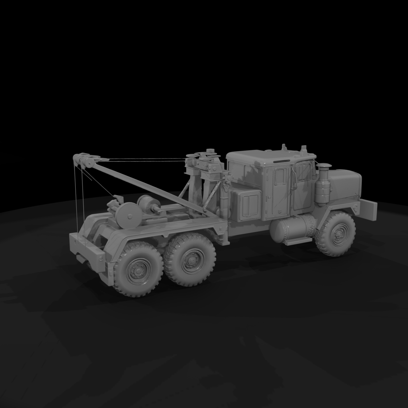 Mack Military Recovery Tow Truck