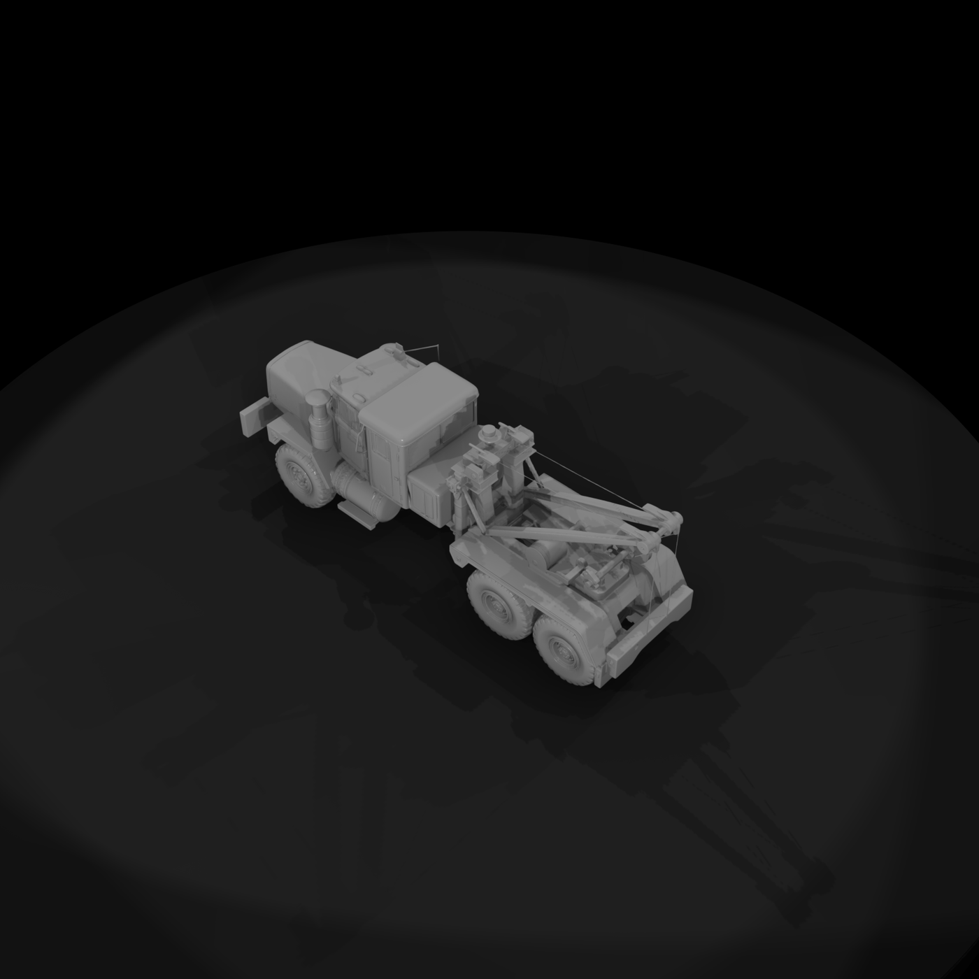 Mack Military Recovery Tow Truck