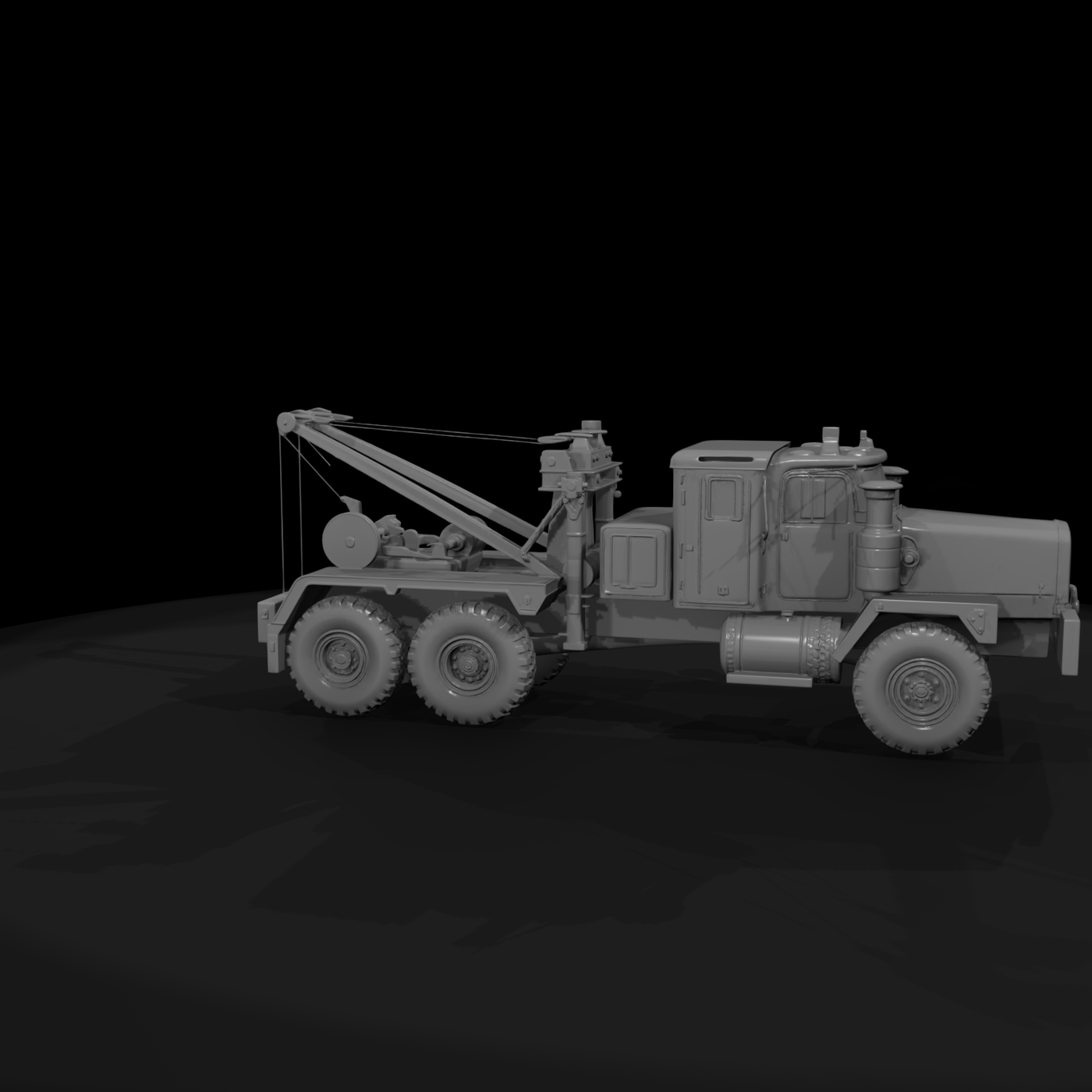 Mack Military Recovery Tow Truck