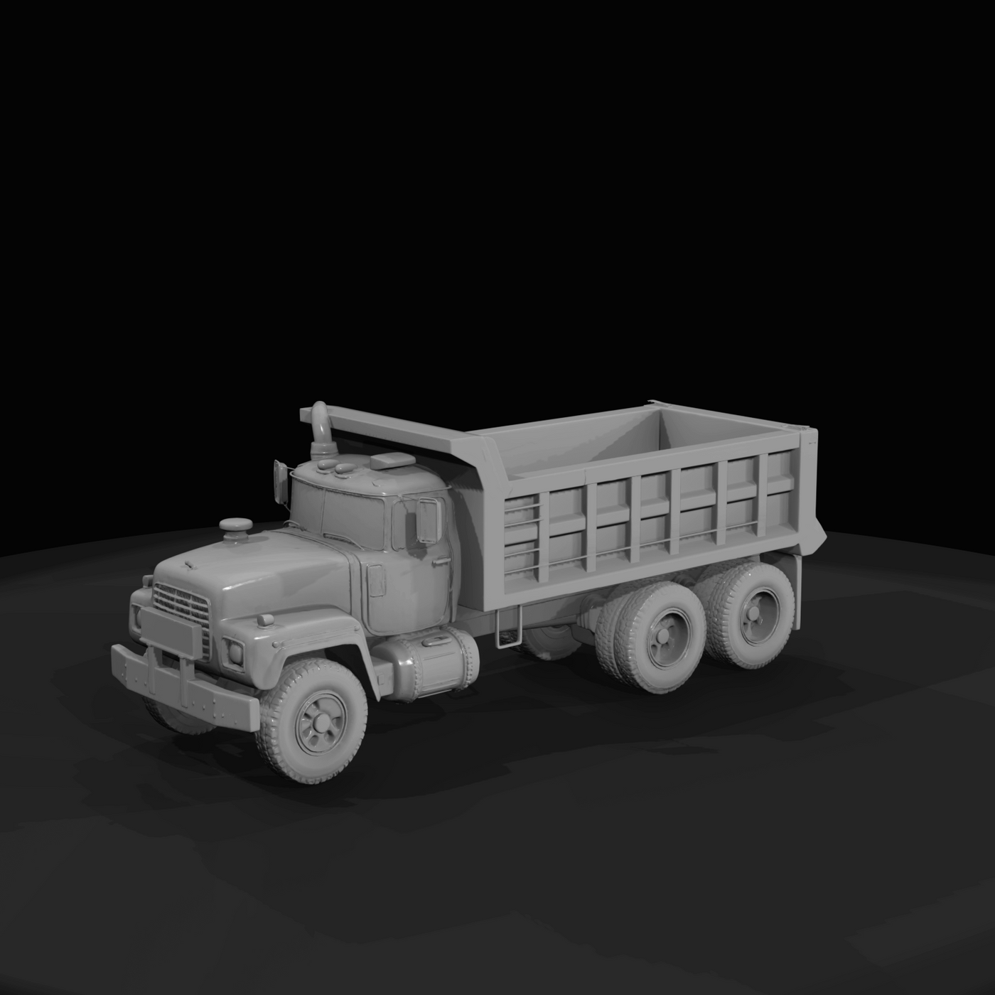 Mack RD600 Dump Truck Lq - 2000 (2000)