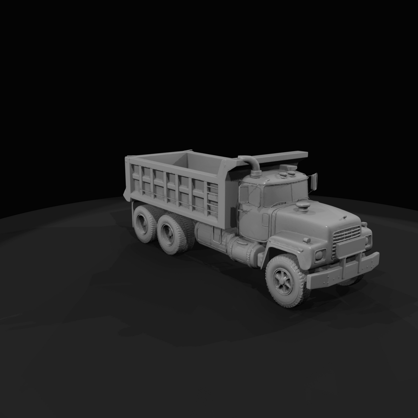 Mack RD600 Dump Truck Lq - 2000 (2000)