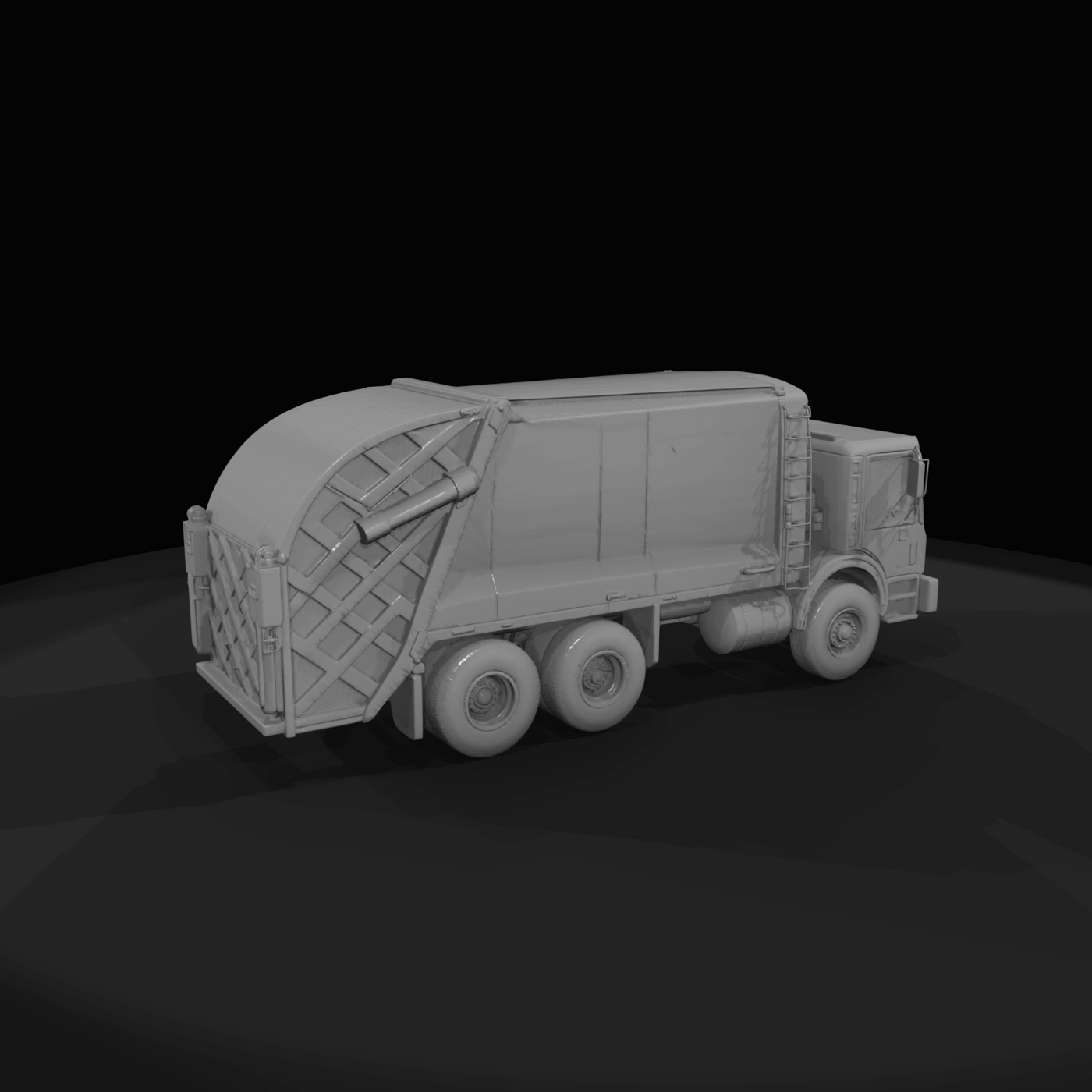Mack Terrapro Garbage E Z Pack Hercules Truck 3axle - 2007 (2000s)