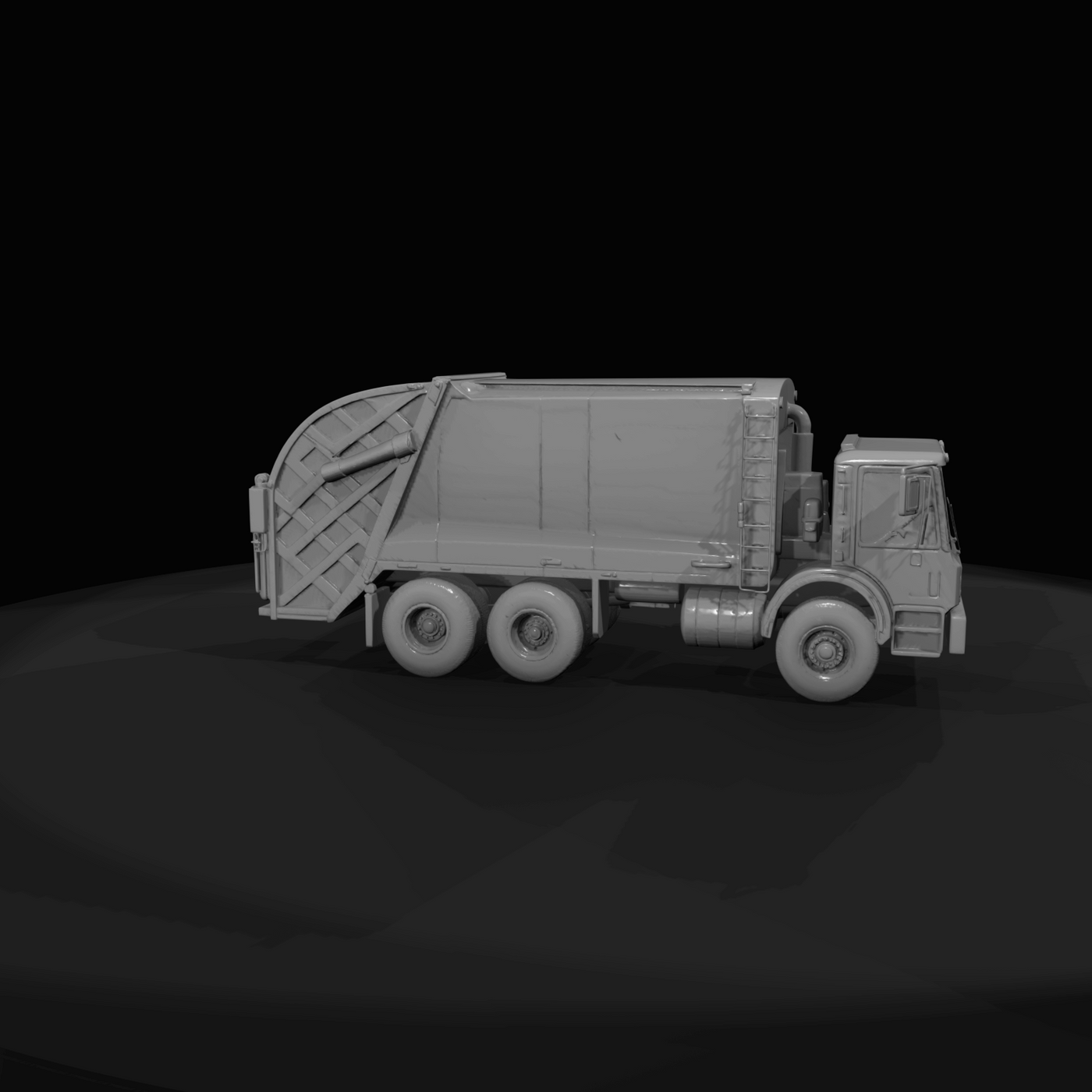 Mack Terrapro Garbage E Z Pack Hercules Truck 3axle - 2007 (2000s)