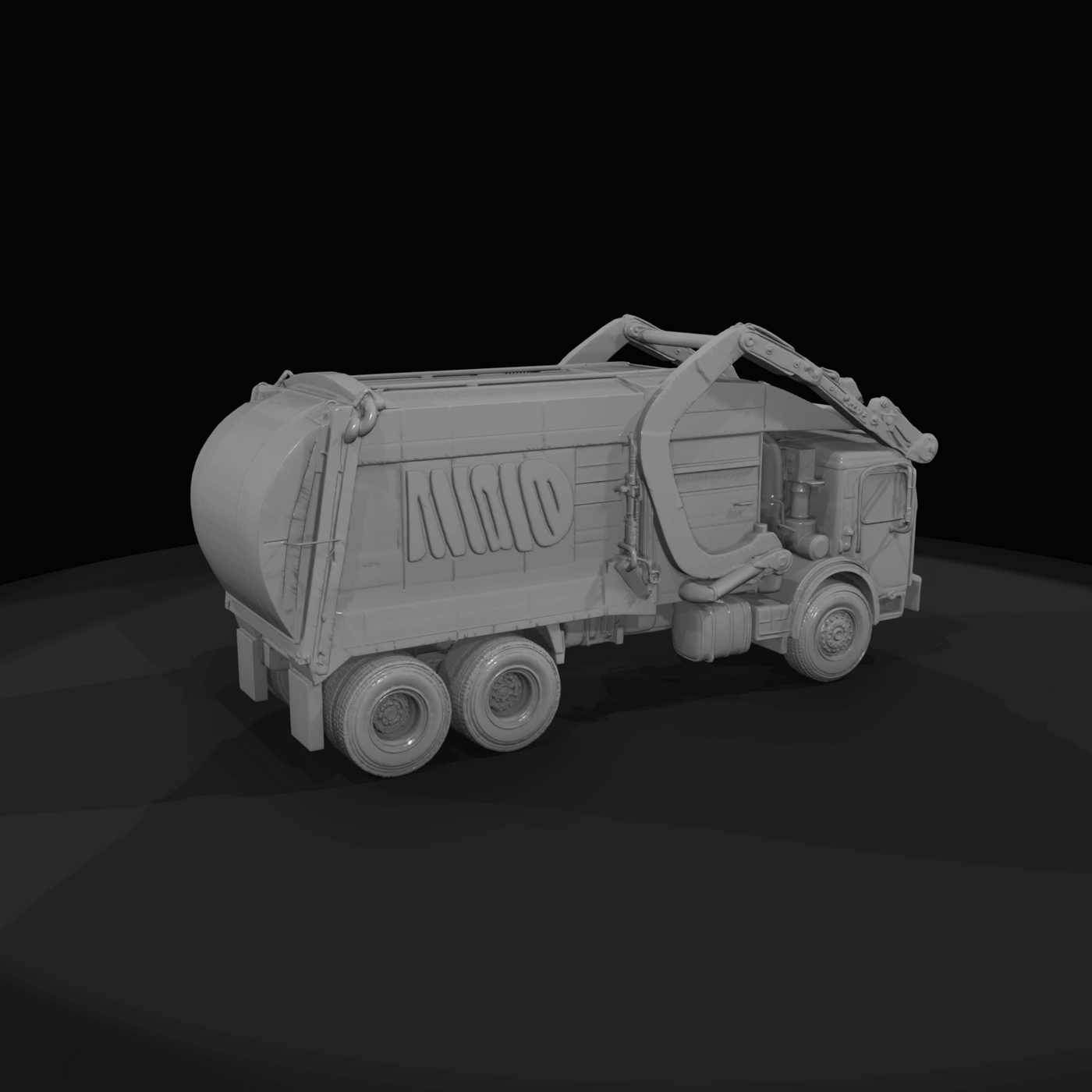 Mack Terrapro Garbage Truck Mcneilus - 2016 (2010s)