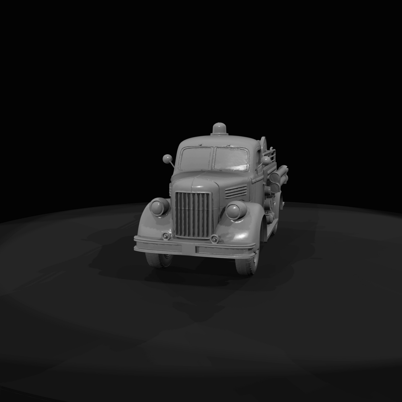 vintage fire truck