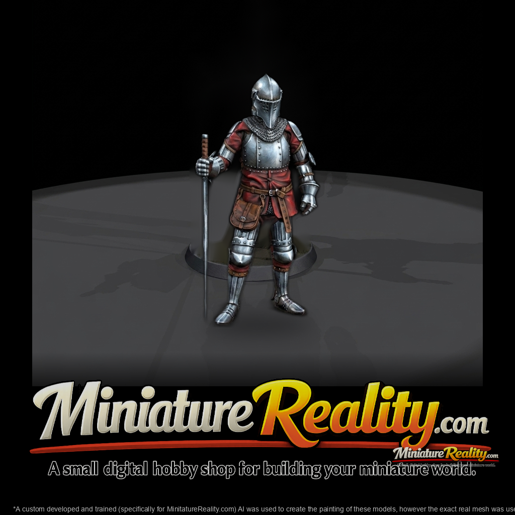 Medieval Knight Figure