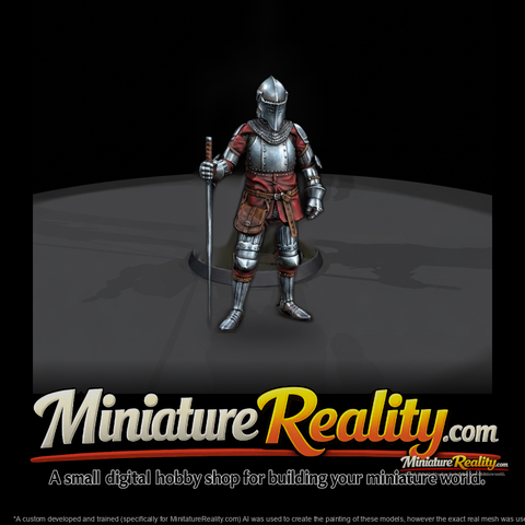 Medieval Knight Figure